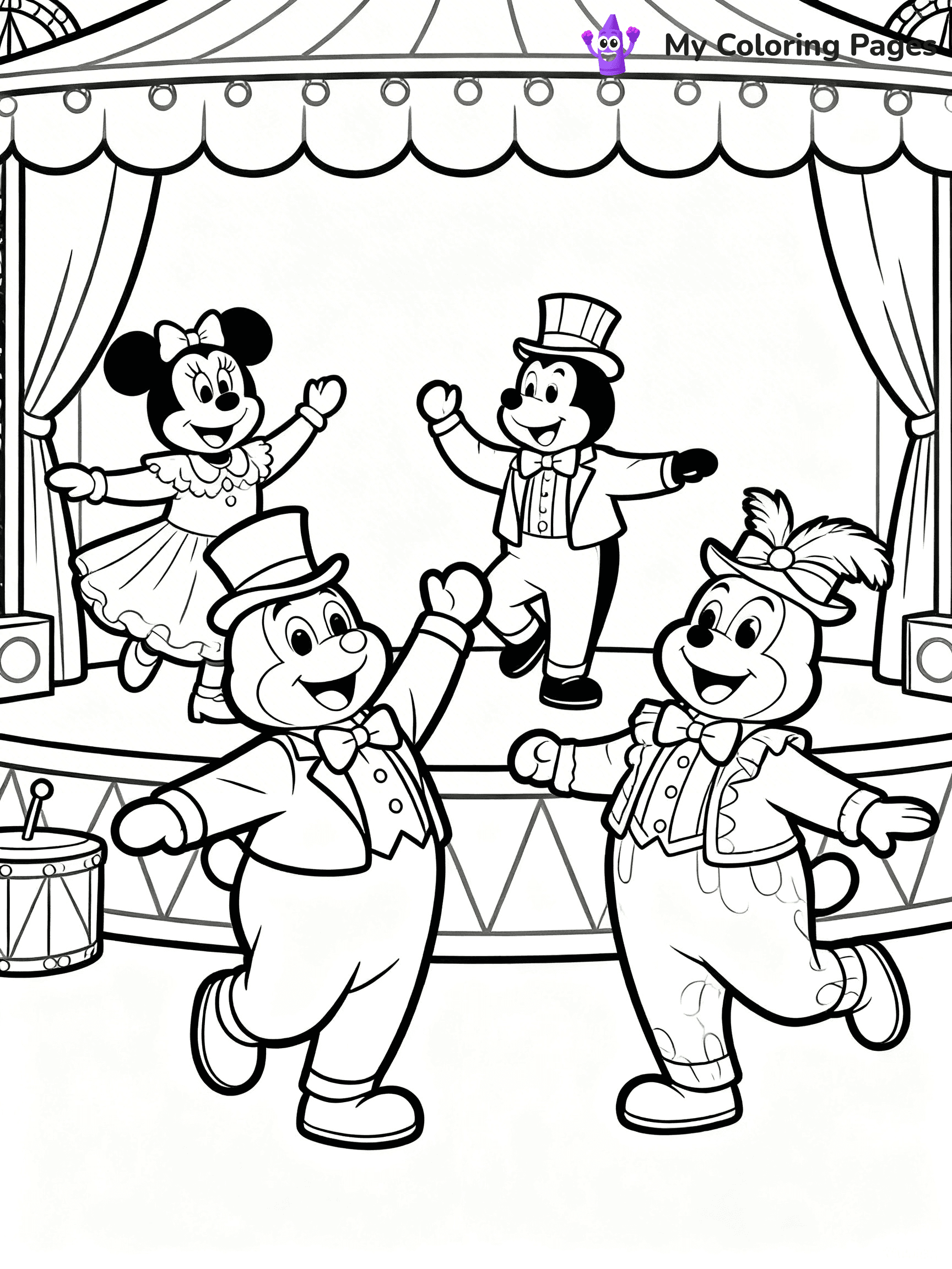 Amusement Park Coloring Pages - 5