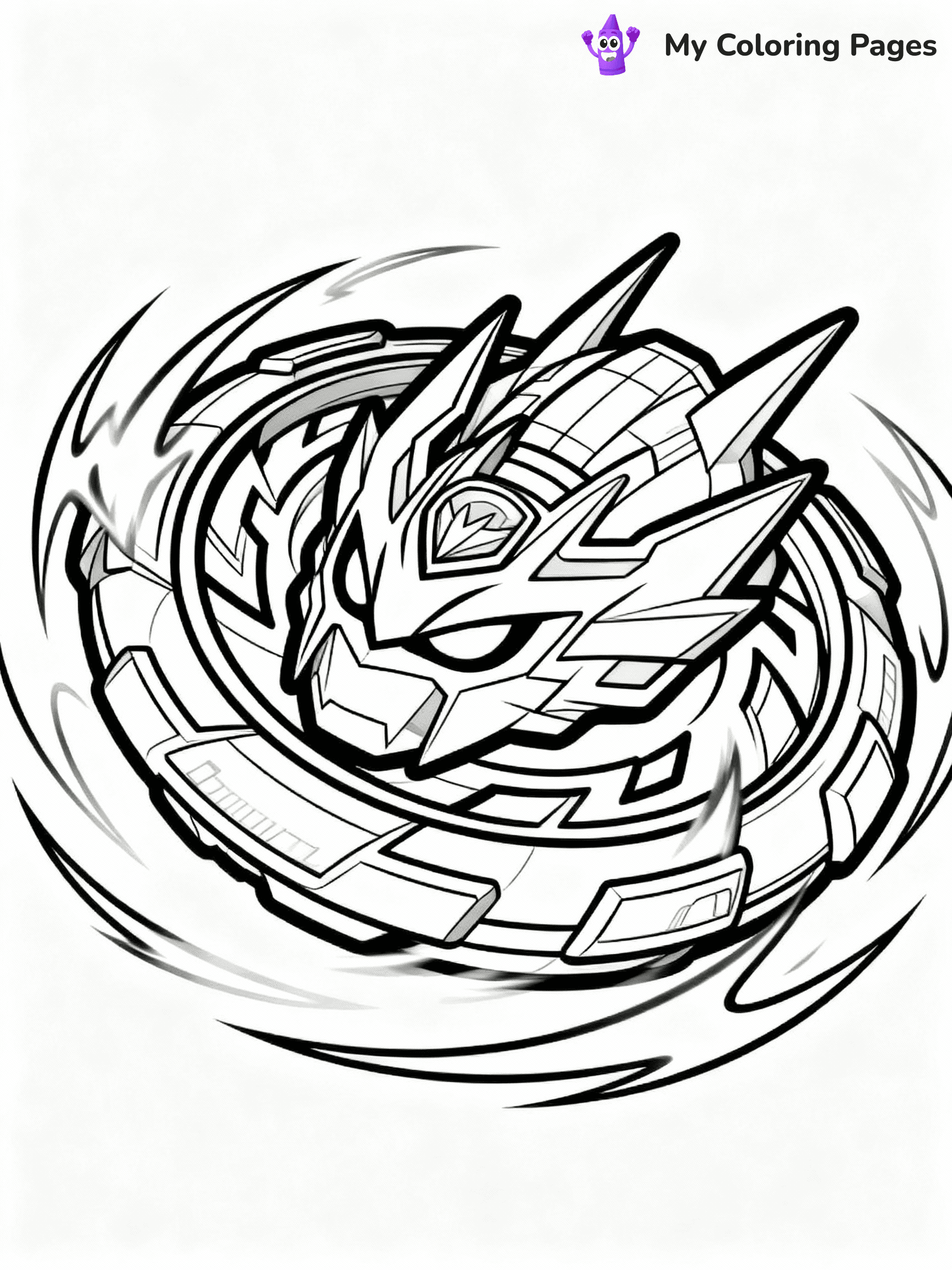 Beyblade Coloring Pages - 26