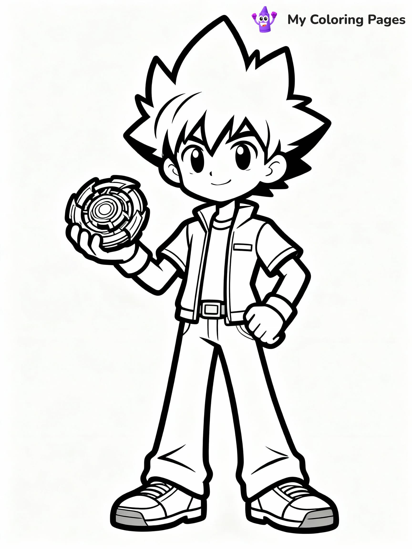 Beyblade Coloring Pages - 23