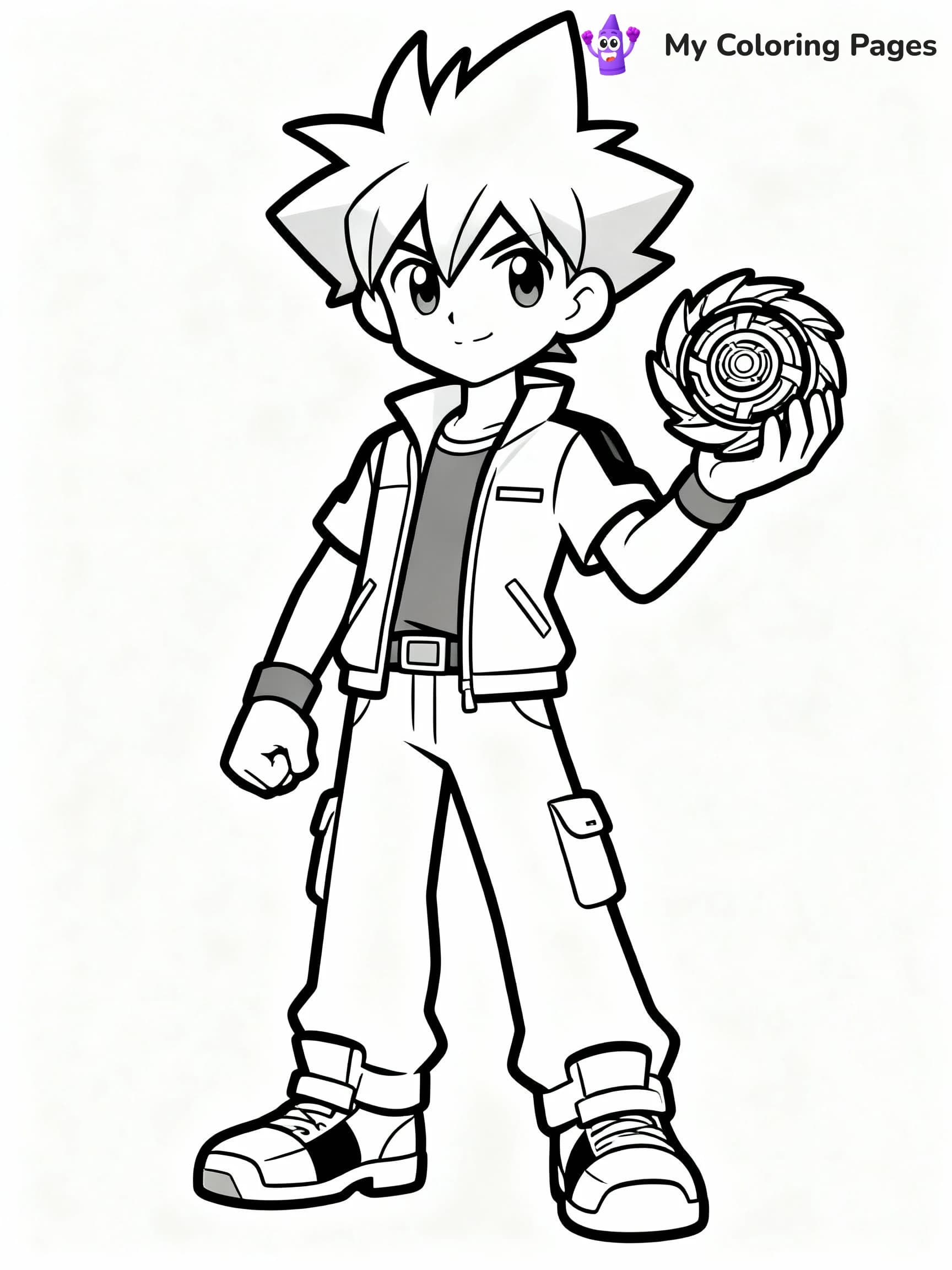 Beyblade Coloring Pages - 21