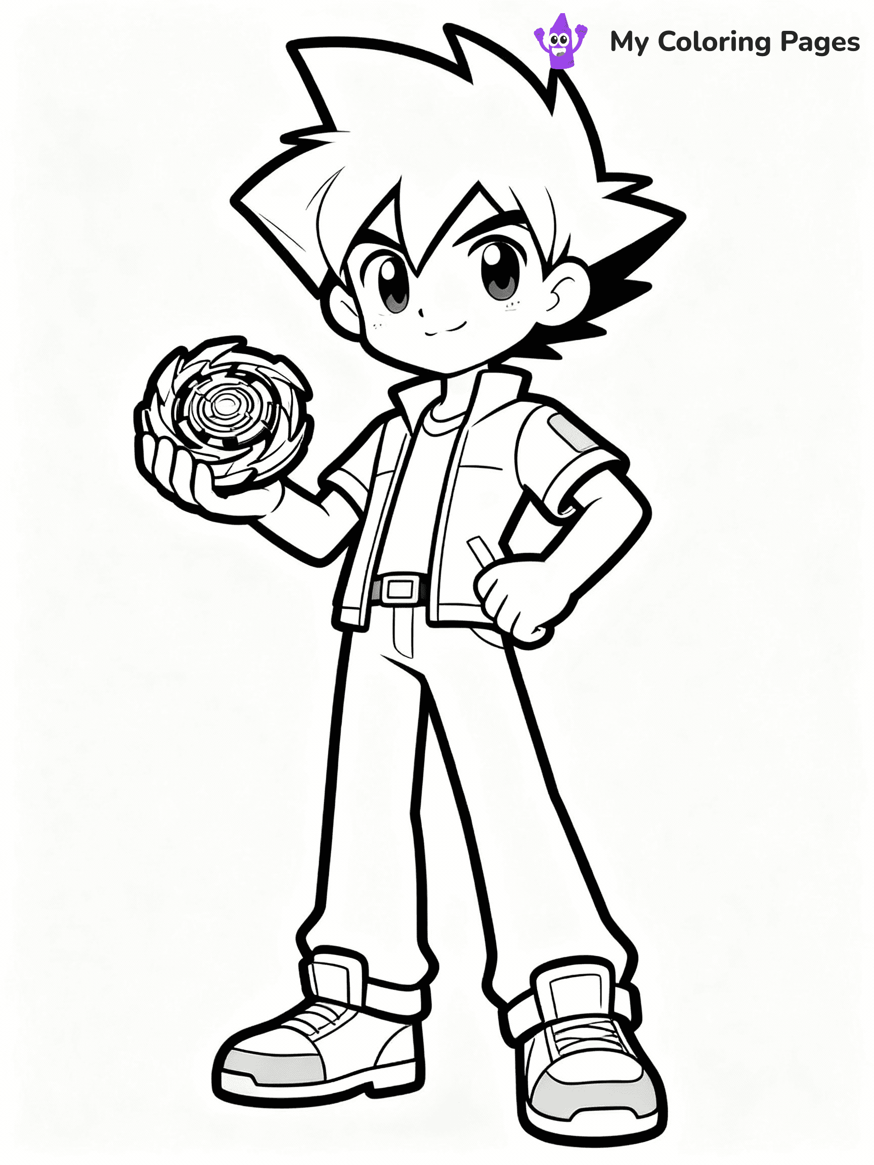 Beyblade Coloring Pages - 19