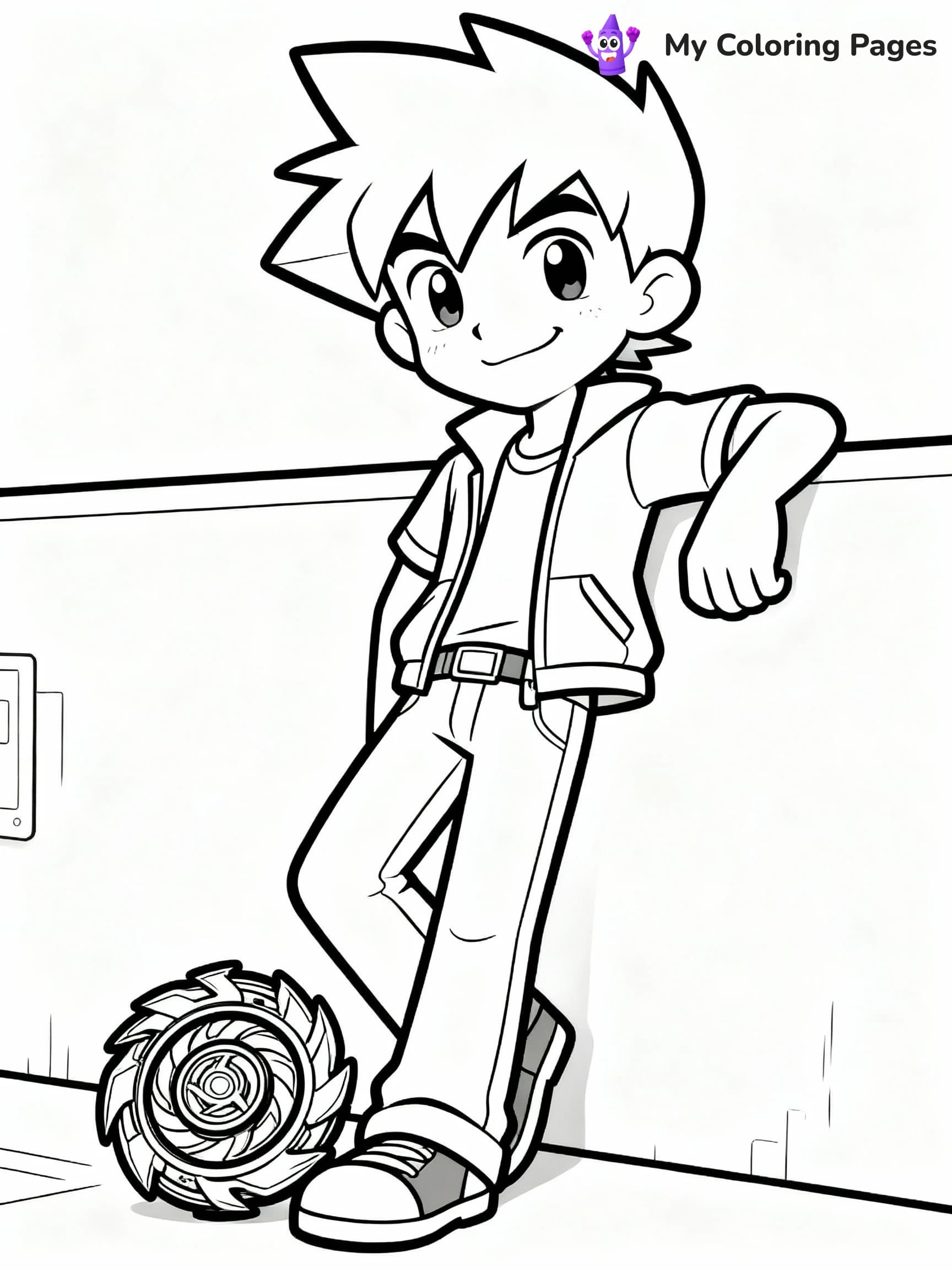 Beyblade Coloring Pages - 18