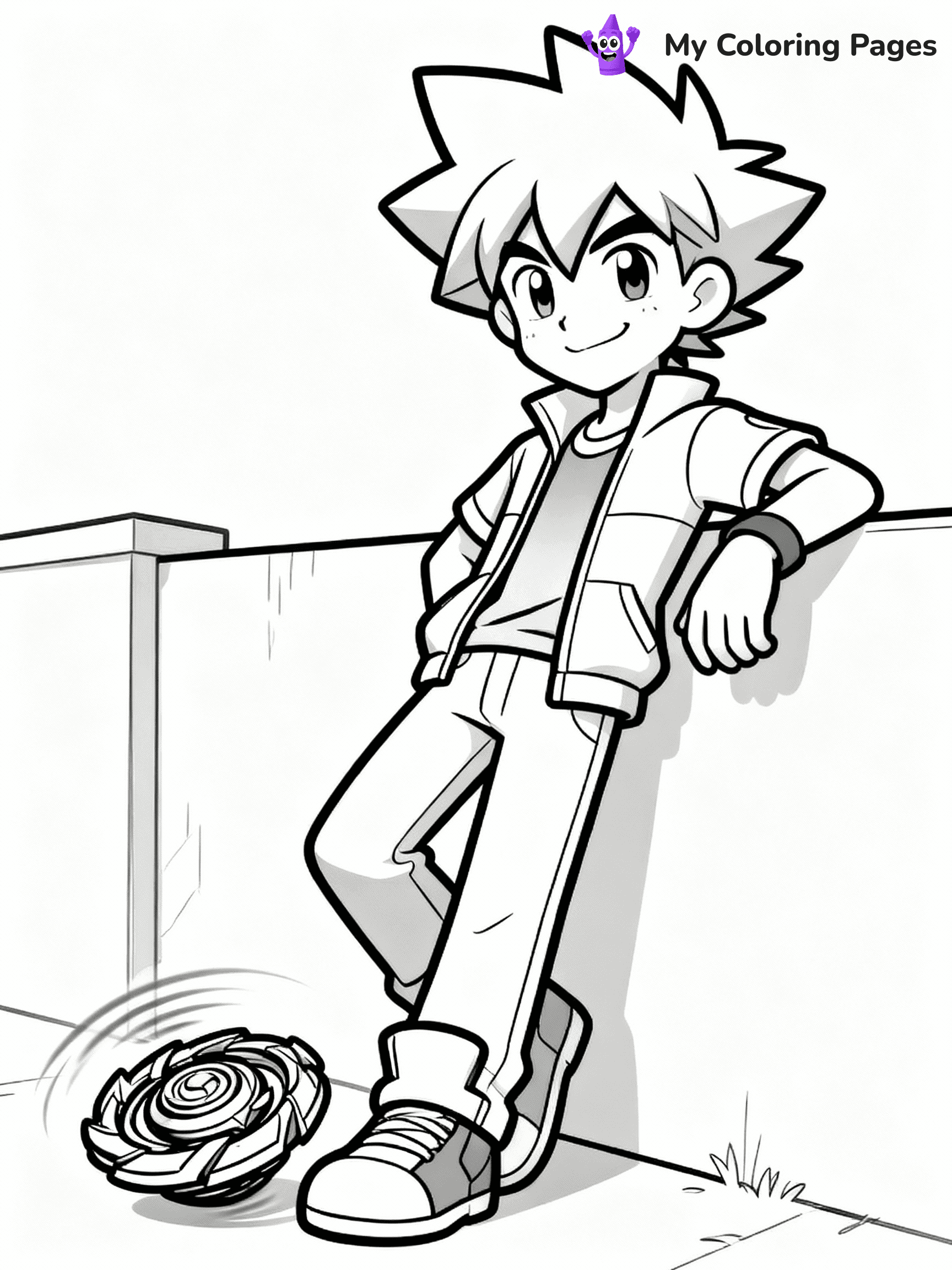 Beyblade Coloring Pages - 13