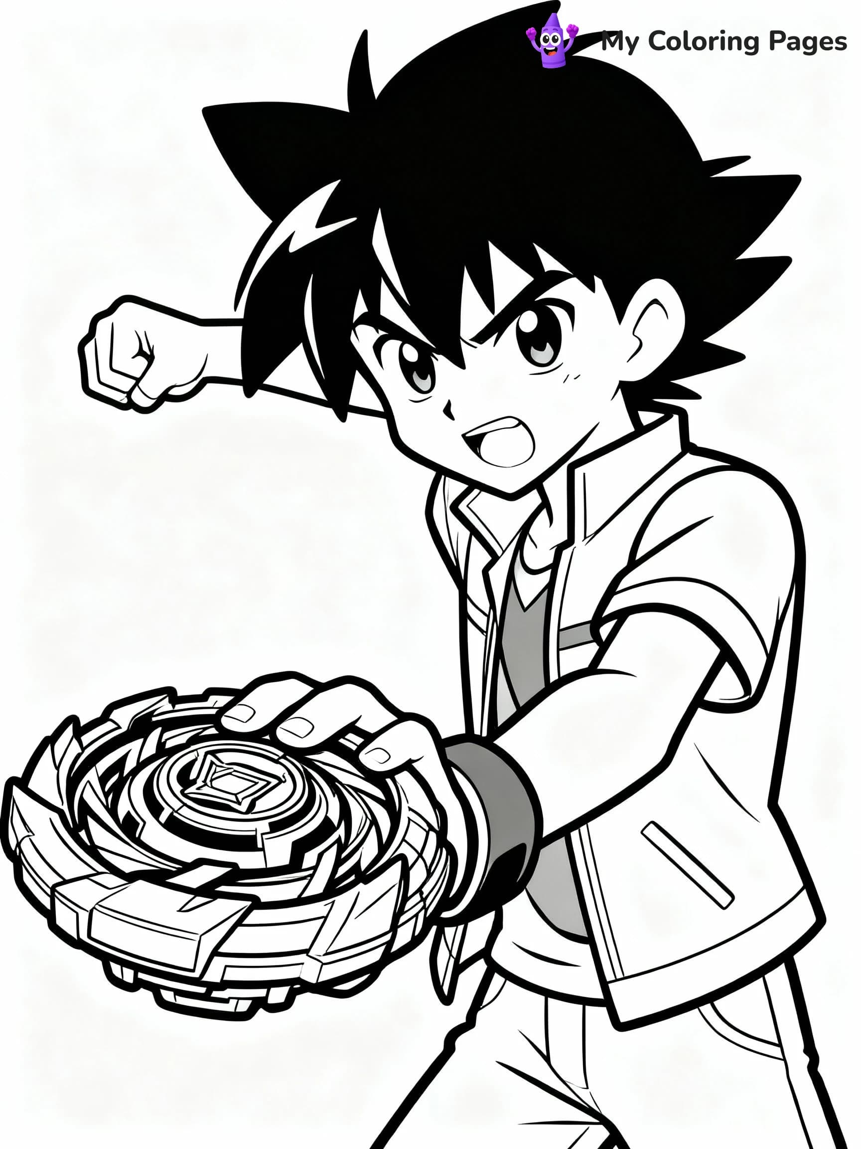 Beyblade Coloring Pages - 11