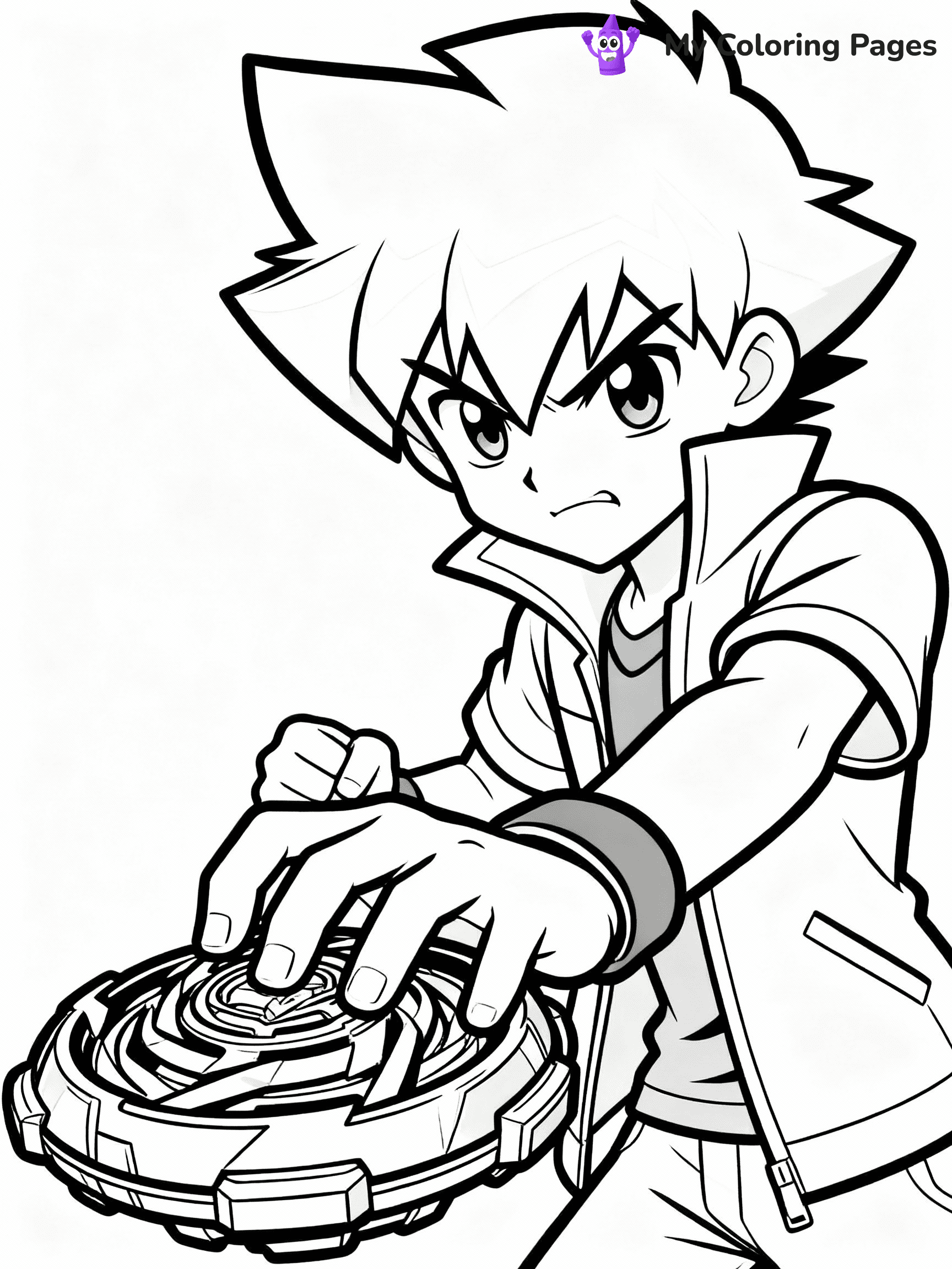 Beyblade Coloring Pages - 10
