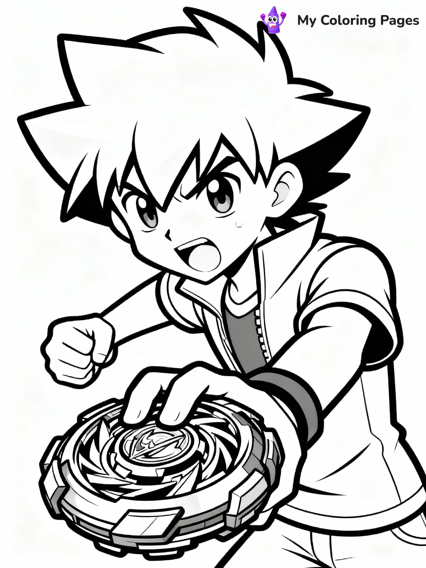 Beyblade Coloring Pages - 9