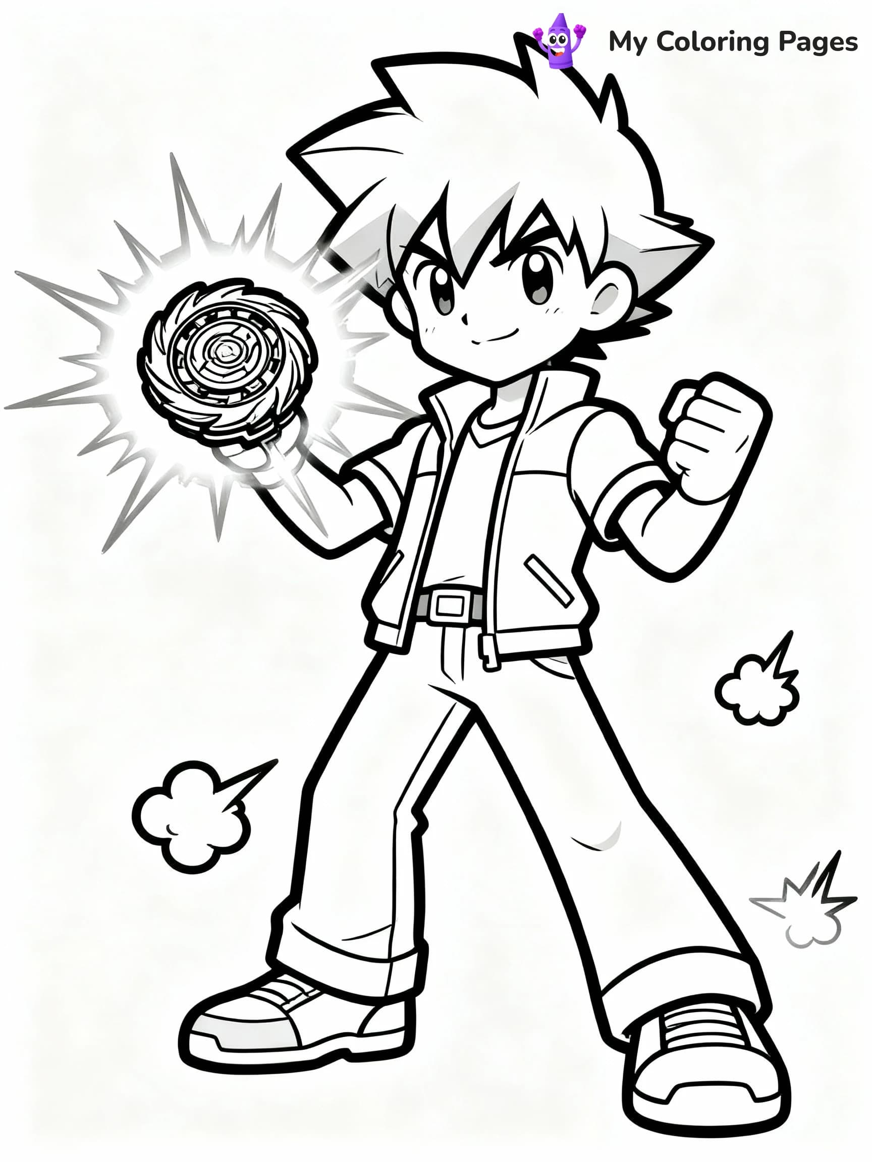 Beyblade Coloring Pages - 5