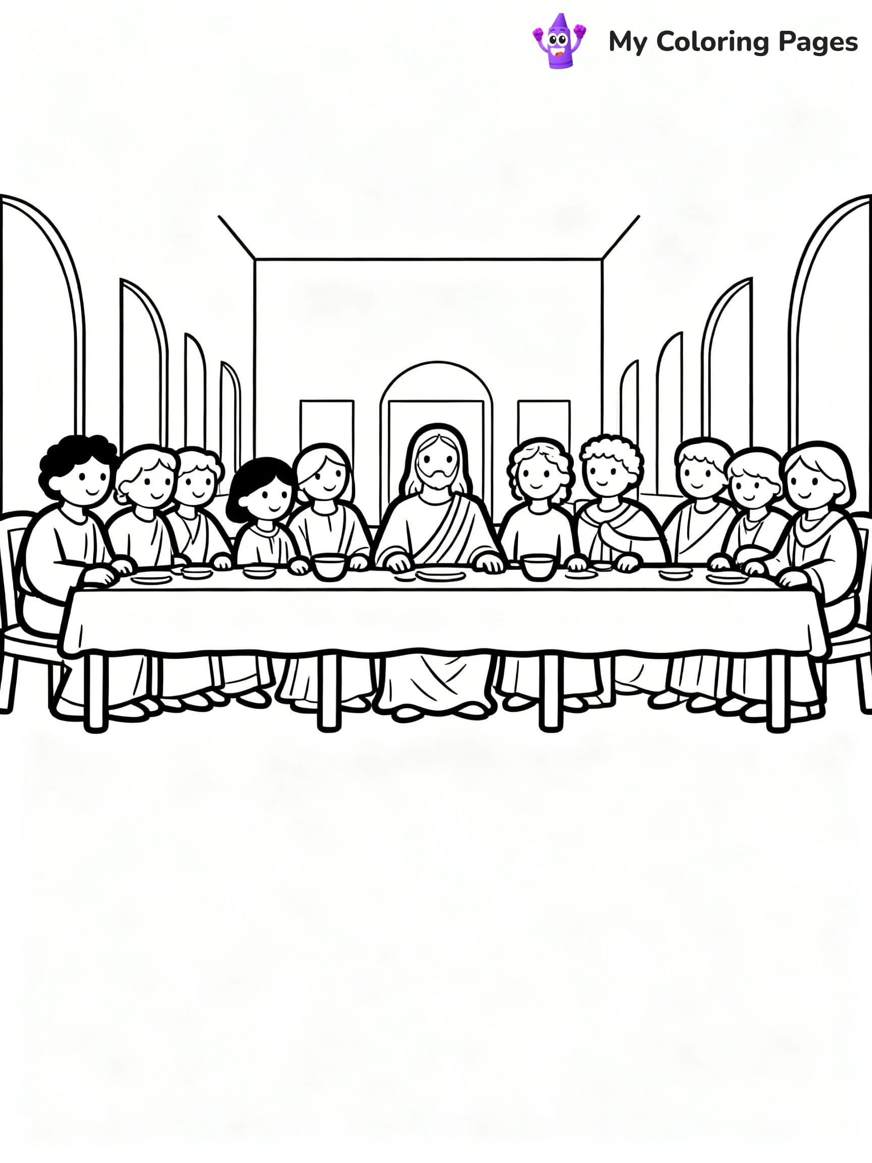 Leonardo da Vinci Coloring Pages - 11