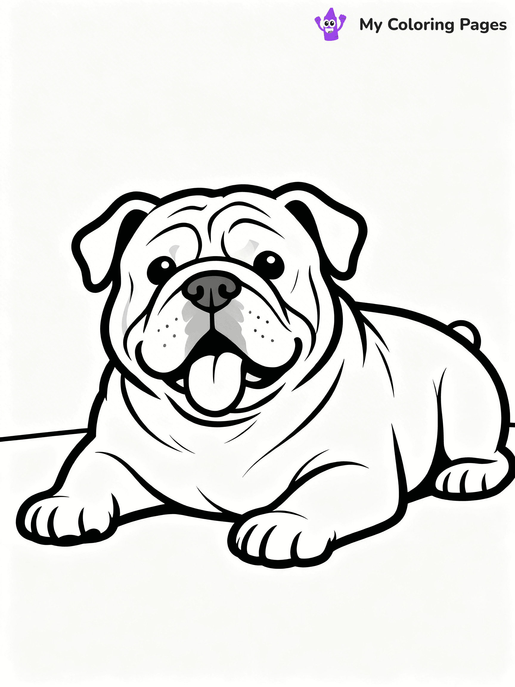 Realistic Dog Coloring Pages - 3