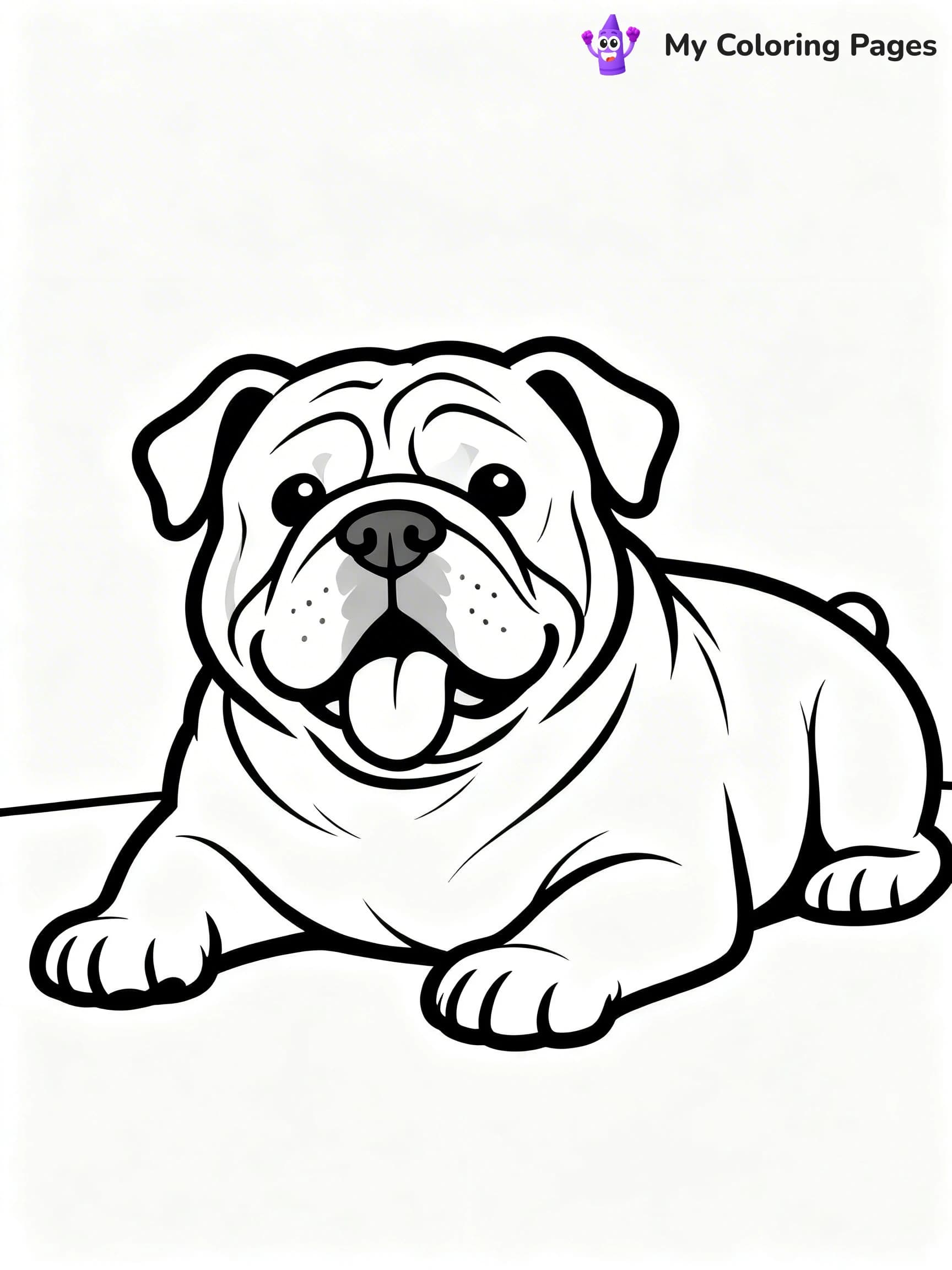 Realistic Dog Coloring Pages - 3