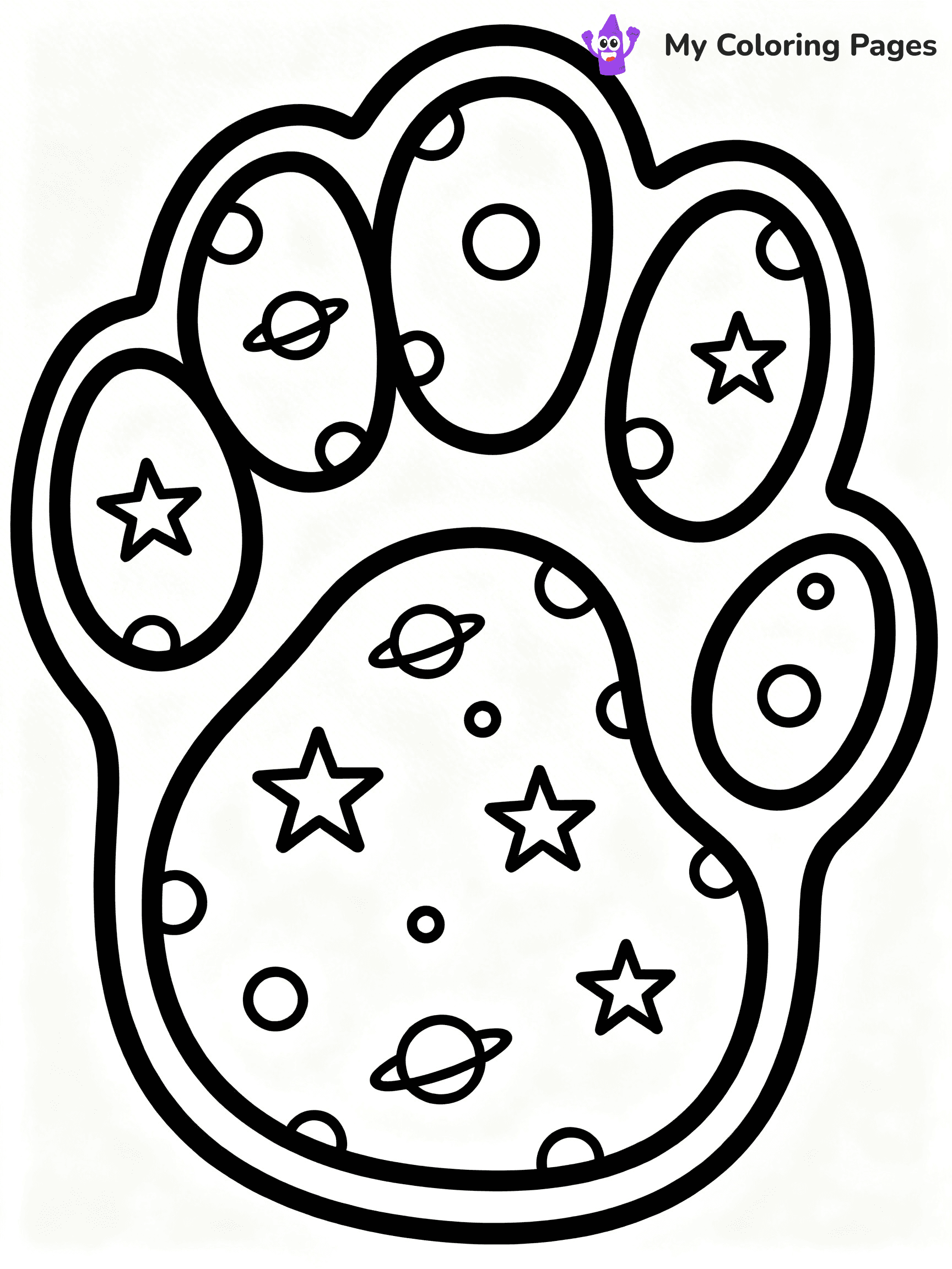 Foot Coloring Pages - 21