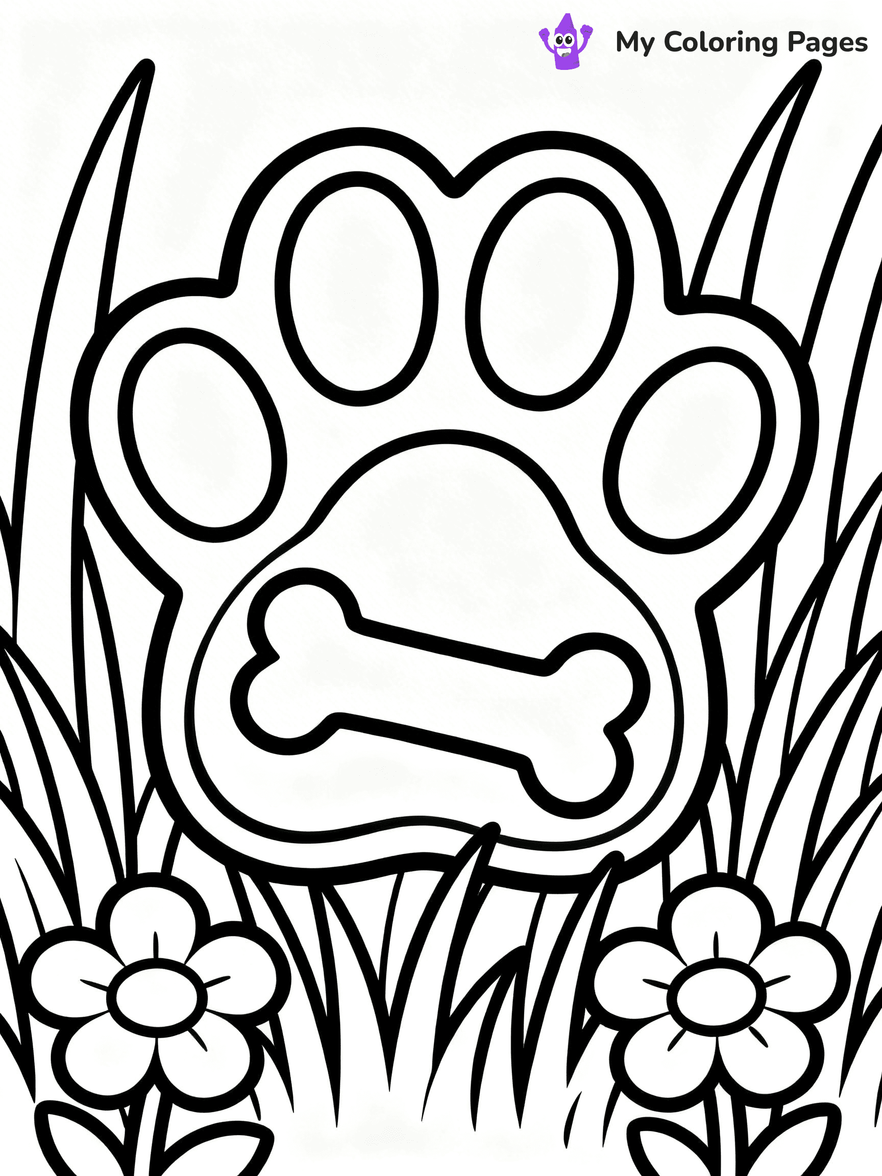 Foot Coloring Pages - 9
