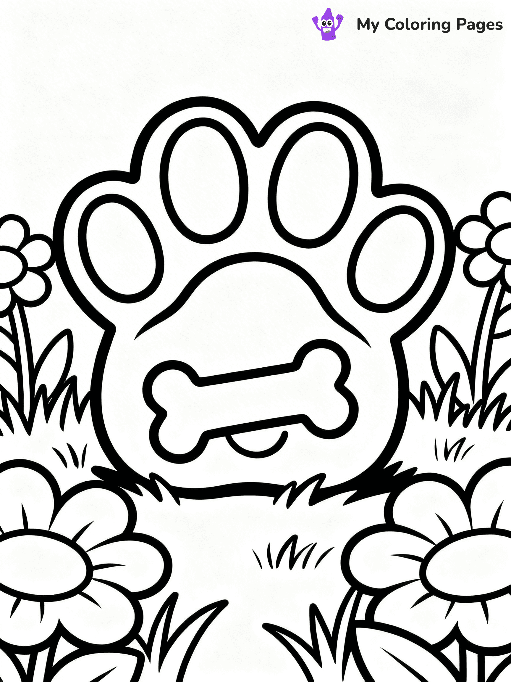 Foot Coloring Pages - 7