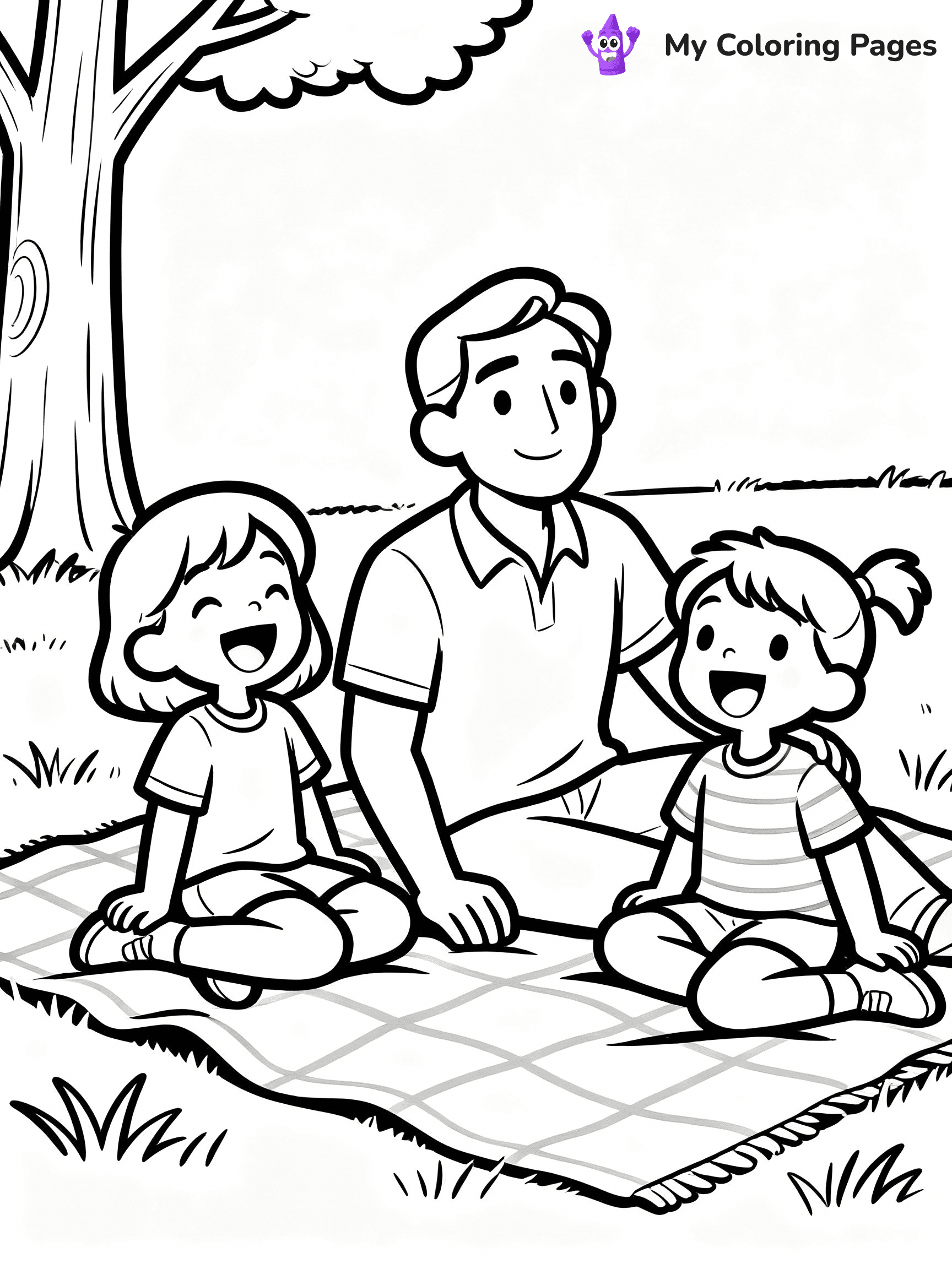 Family Coloring Pages - 15