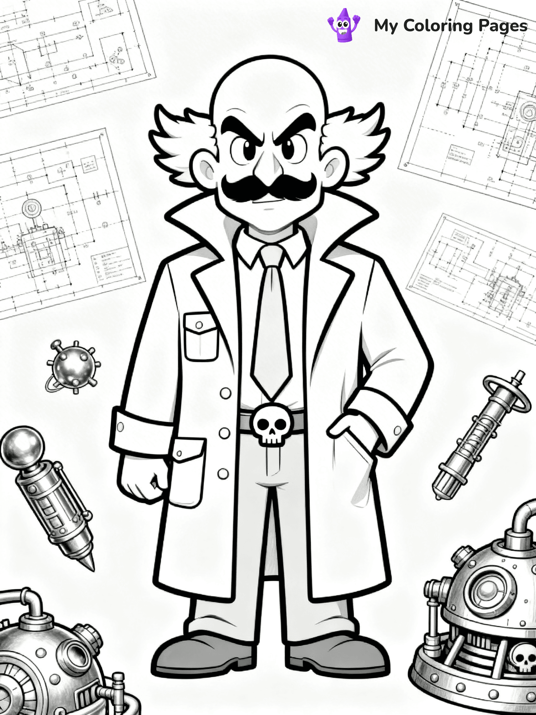 Megaman Coloring Pages - 26