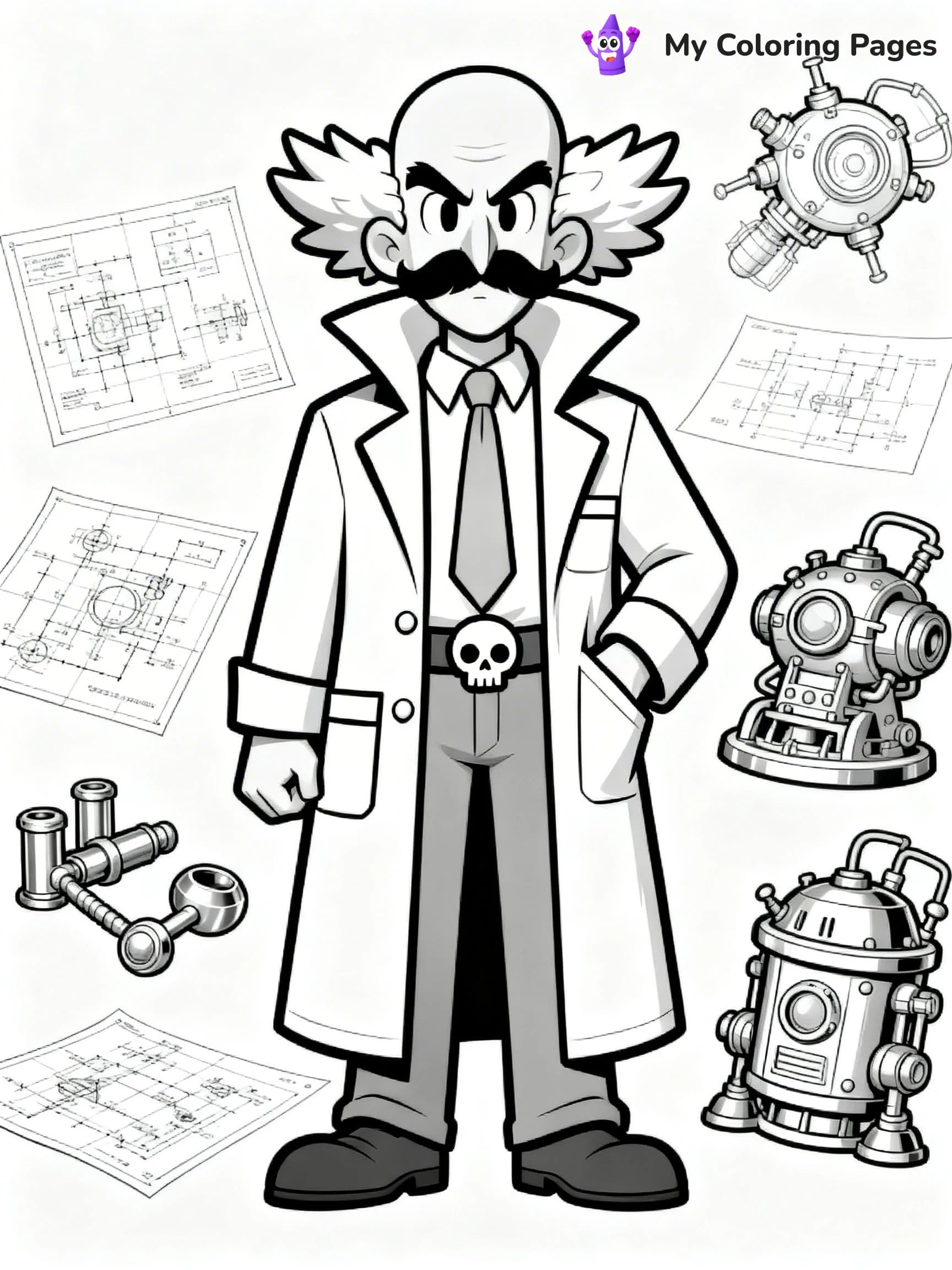 Megaman Coloring Pages - 24