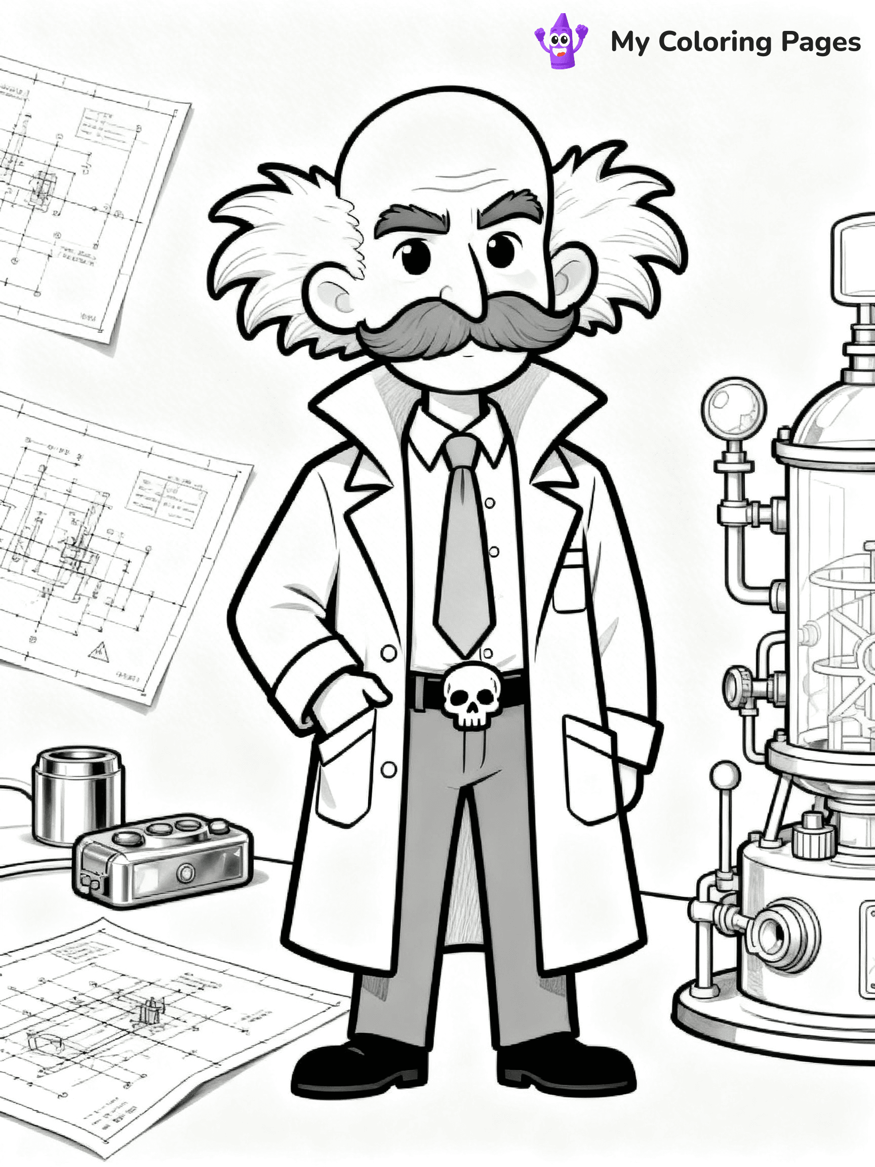 Megaman Coloring Pages - 23