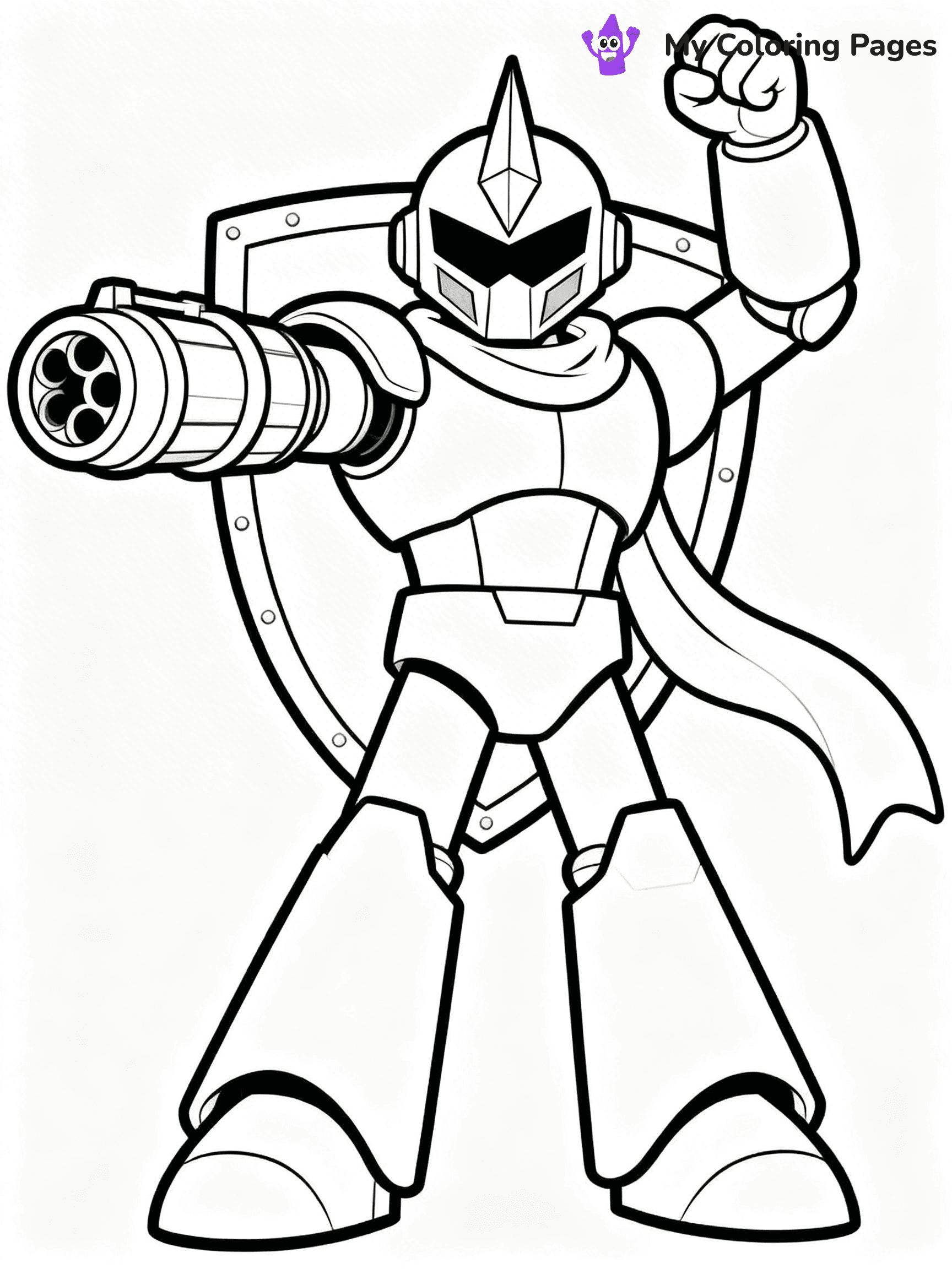 Megaman Coloring Pages - 16