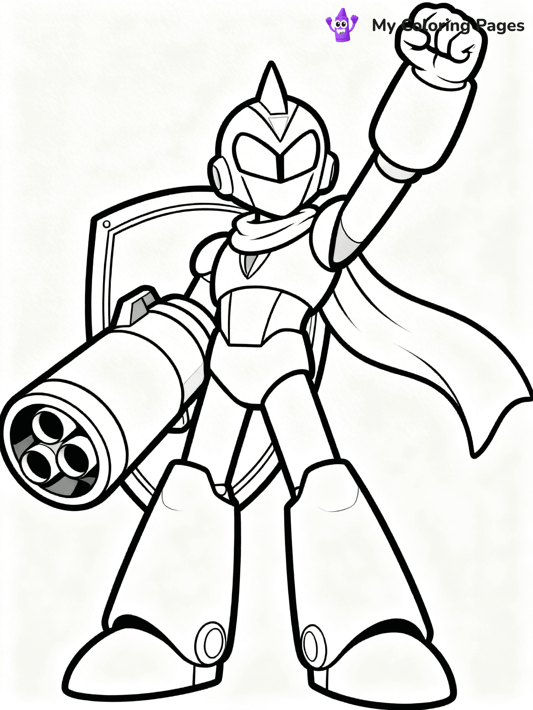 Megaman Coloring Pages - 15