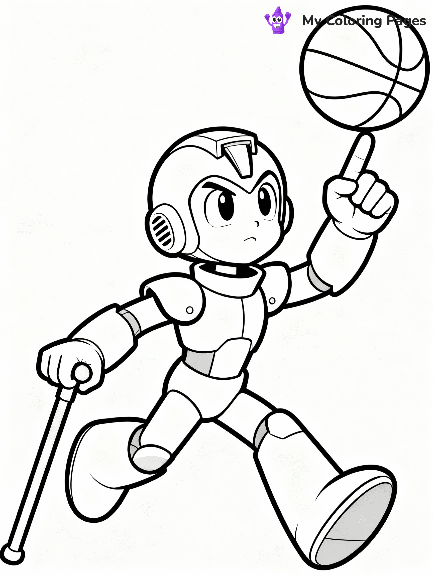 Megaman Coloring Pages - 13