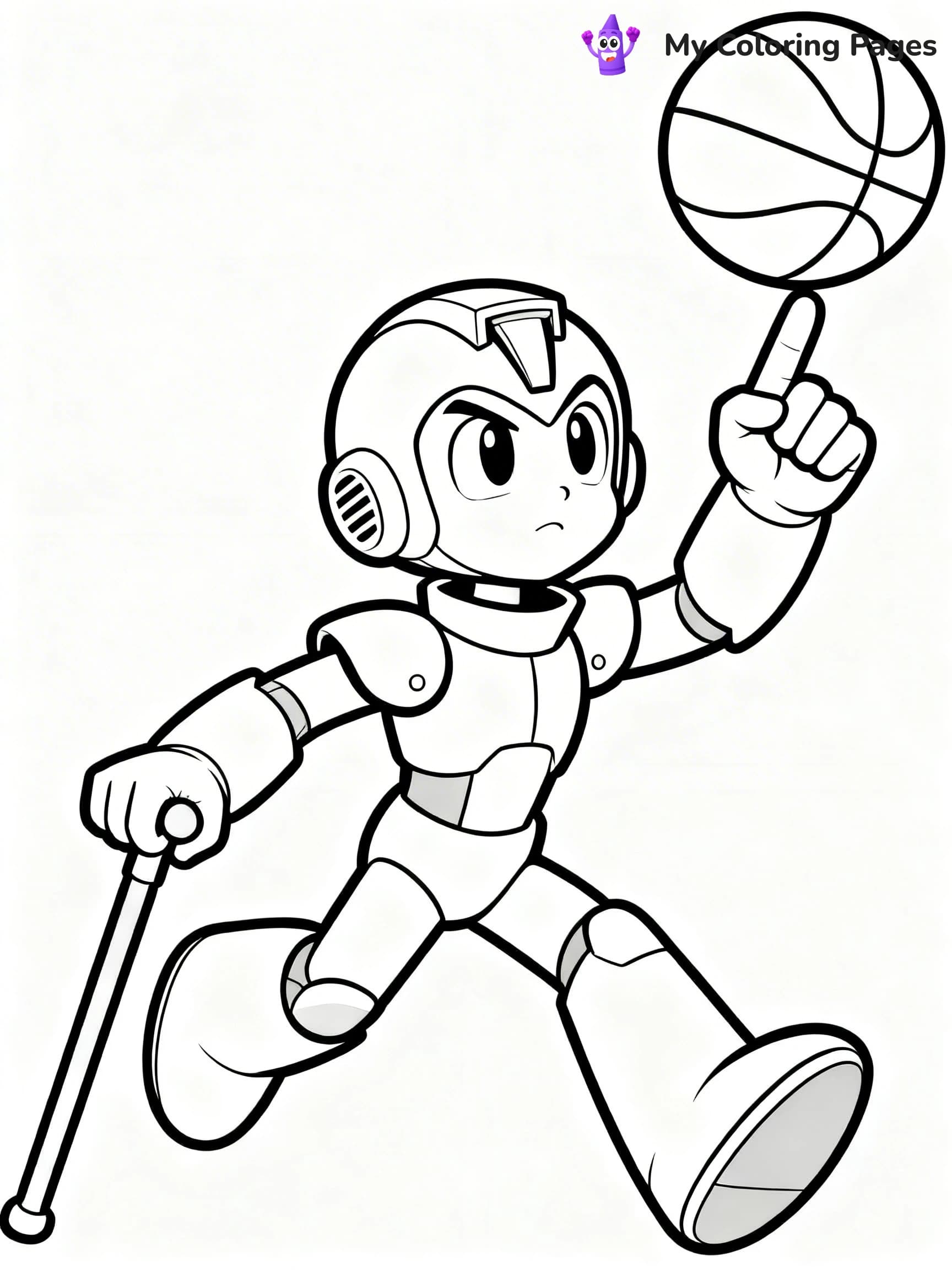 Megaman Coloring Pages - 13
