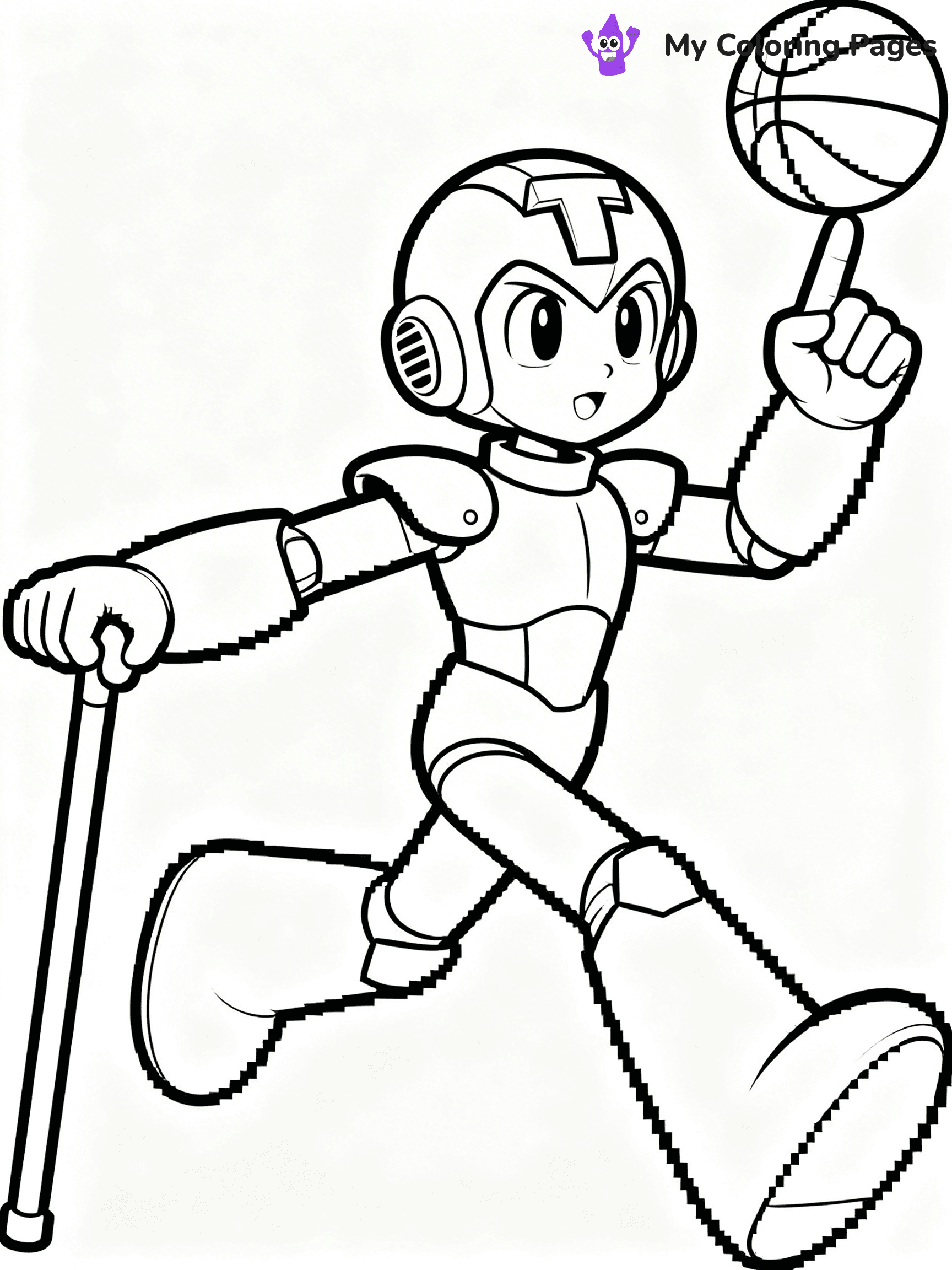 Megaman Coloring Pages - 11