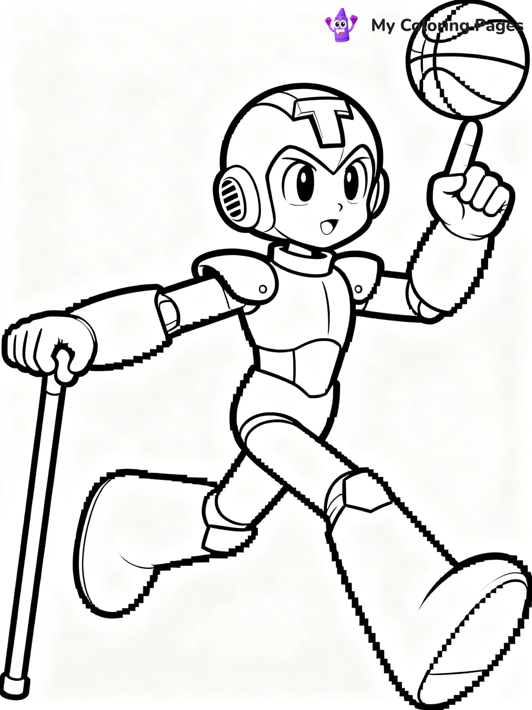Megaman Coloring Pages - 11