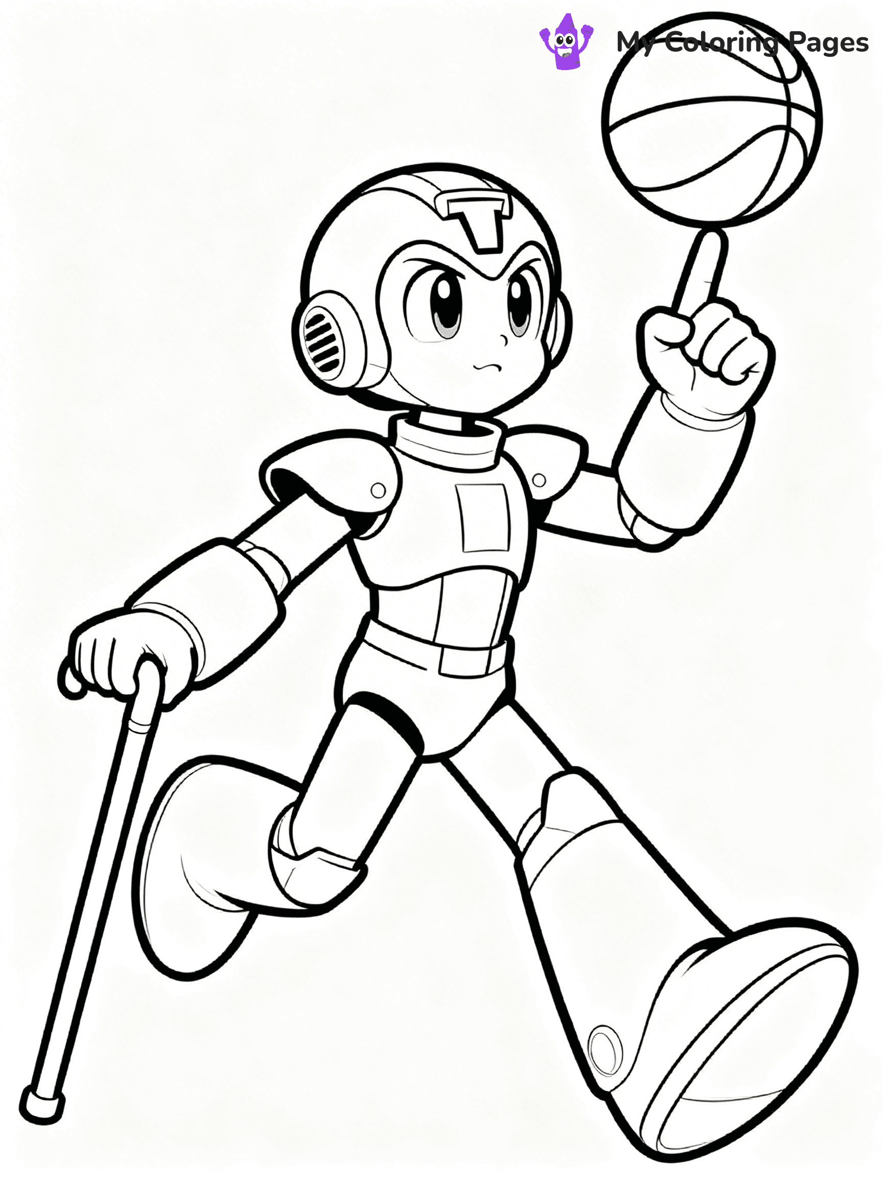 Megaman Coloring Pages - 10