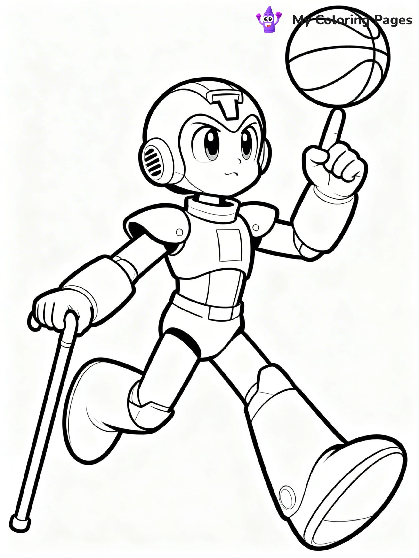 Megaman Coloring Pages - 10