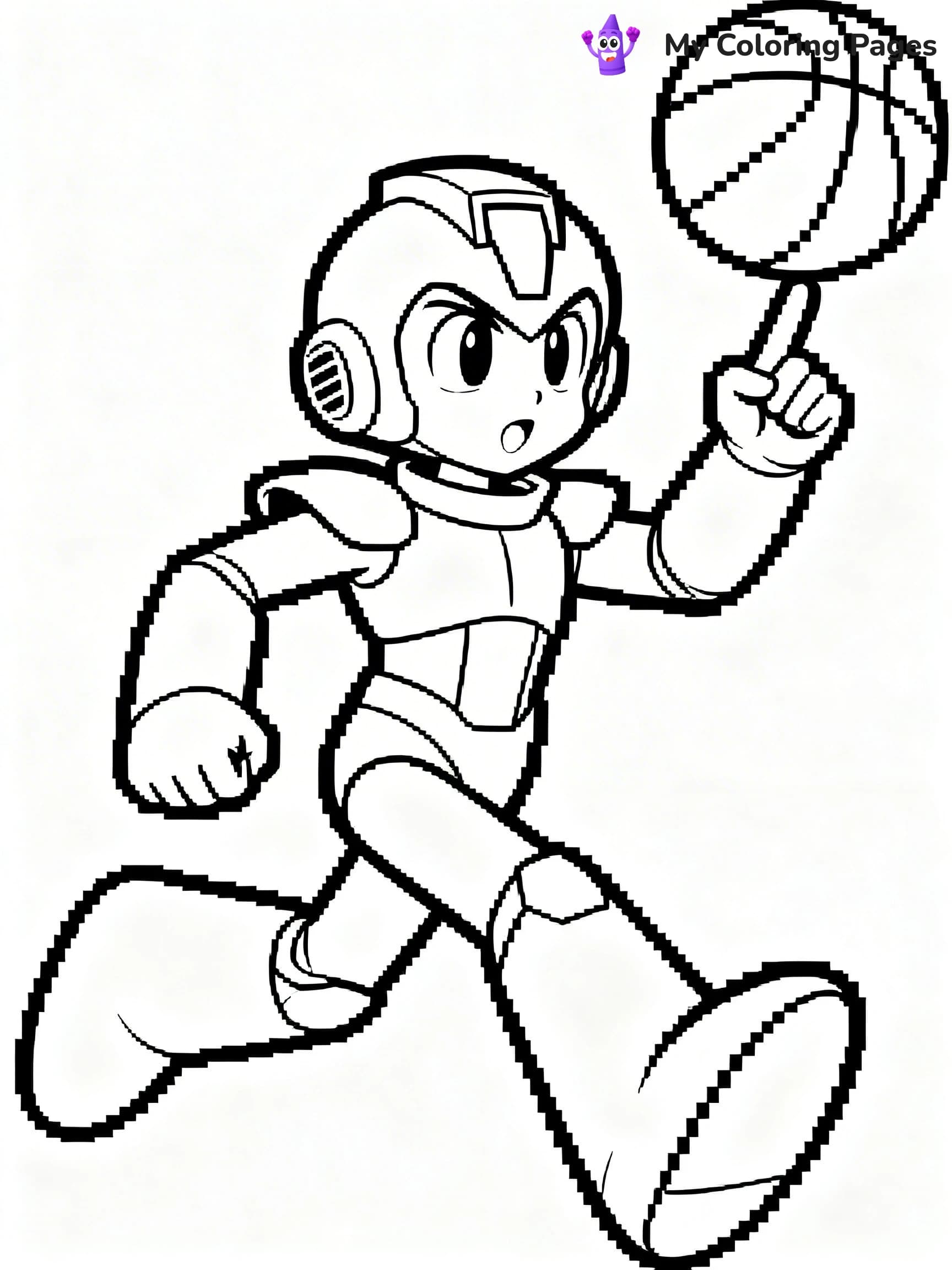Megaman Coloring Pages - 9