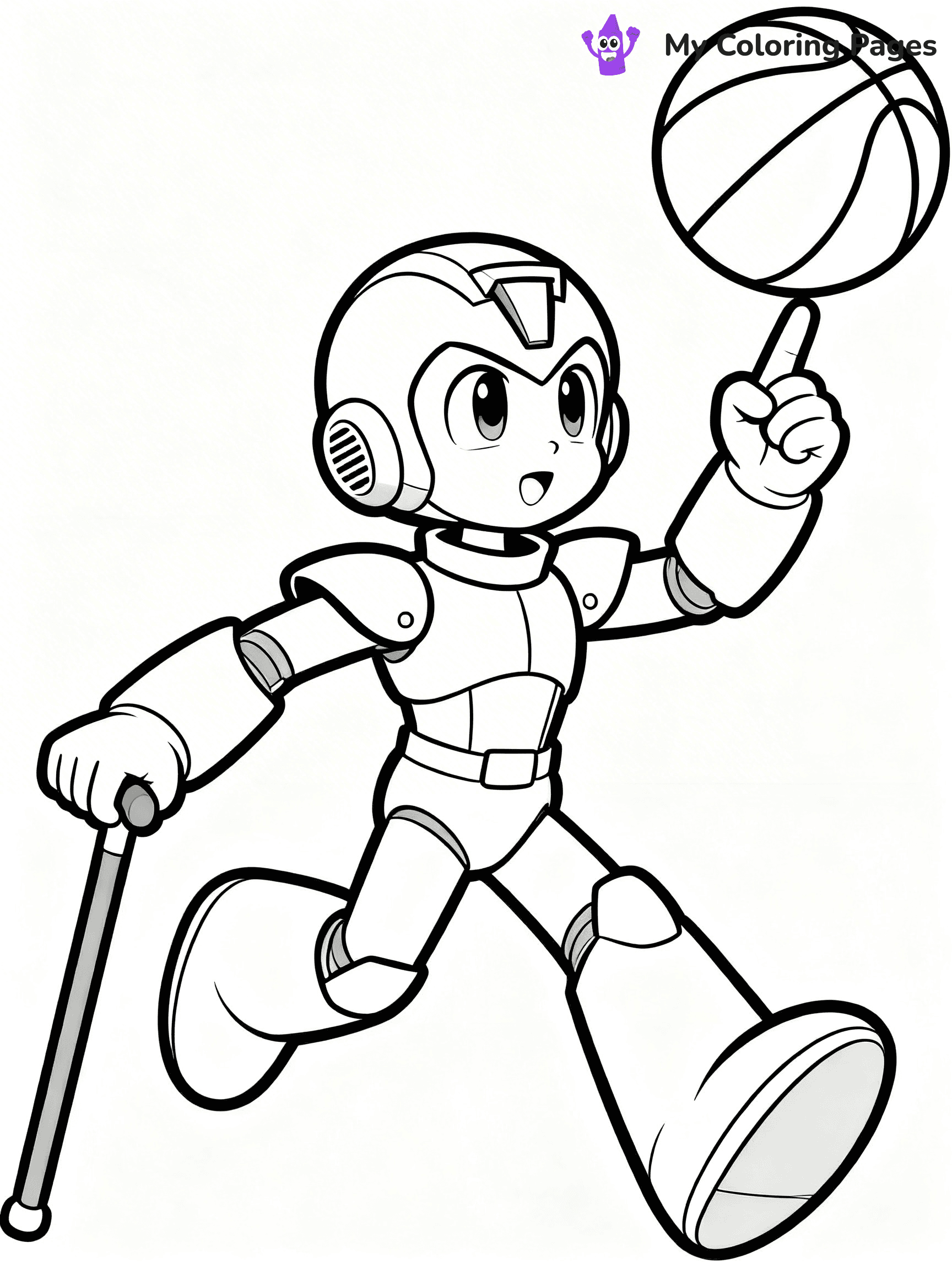 Megaman Coloring Pages - 8