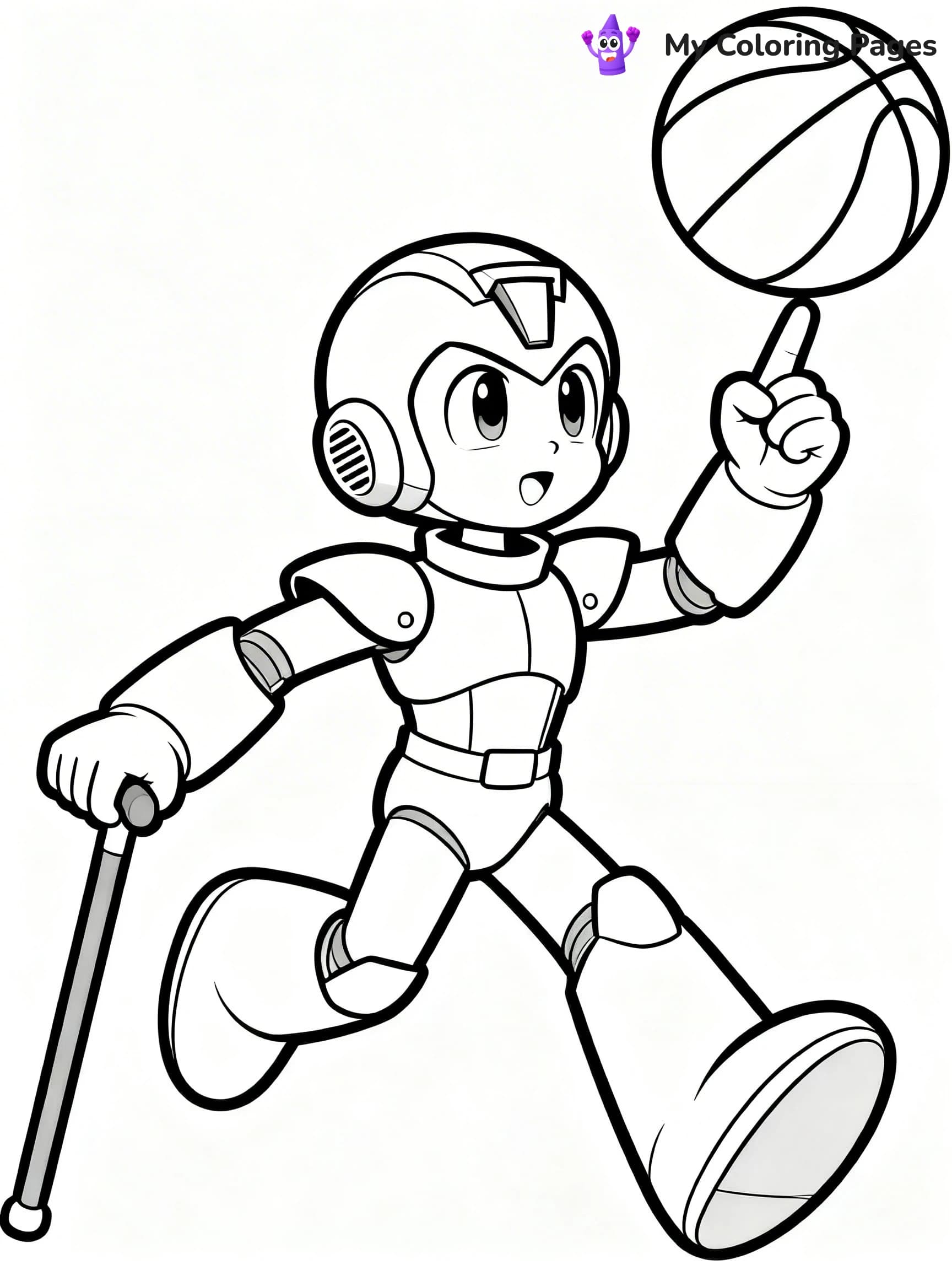 Megaman Coloring Pages - 8