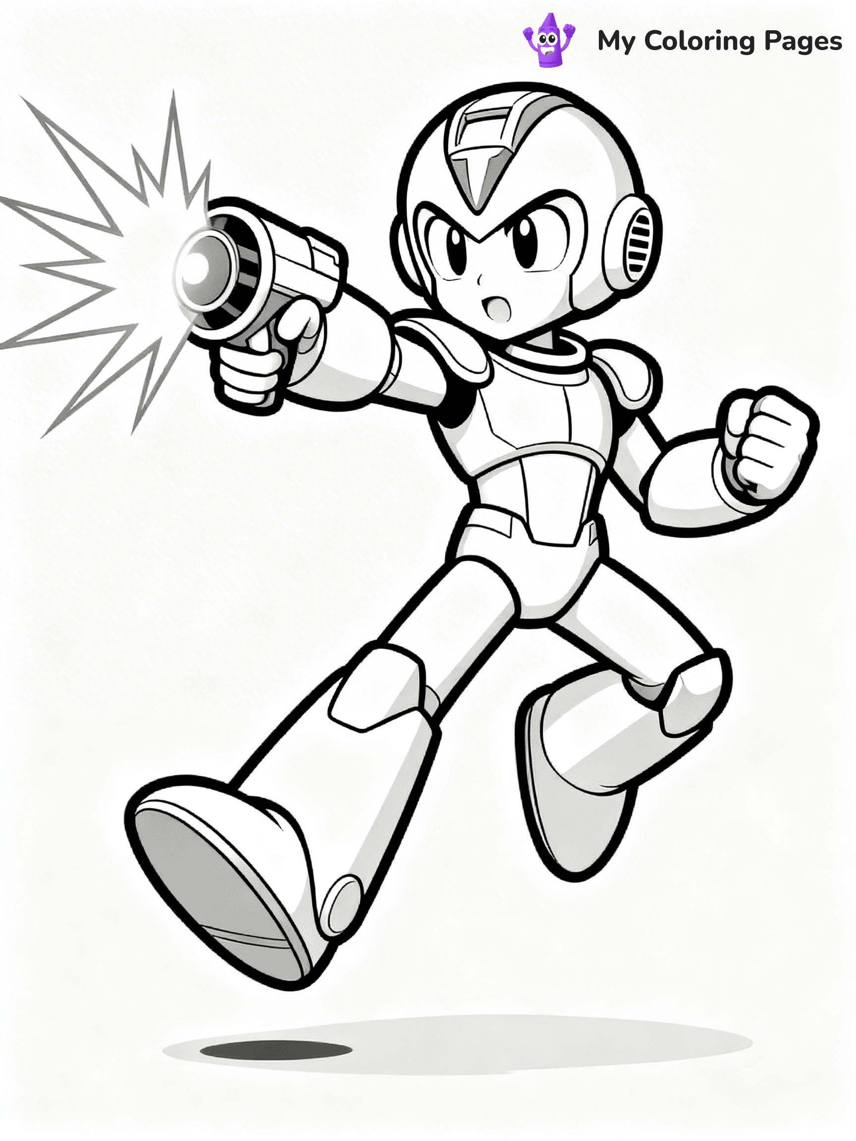 Megaman Coloring Pages - 6