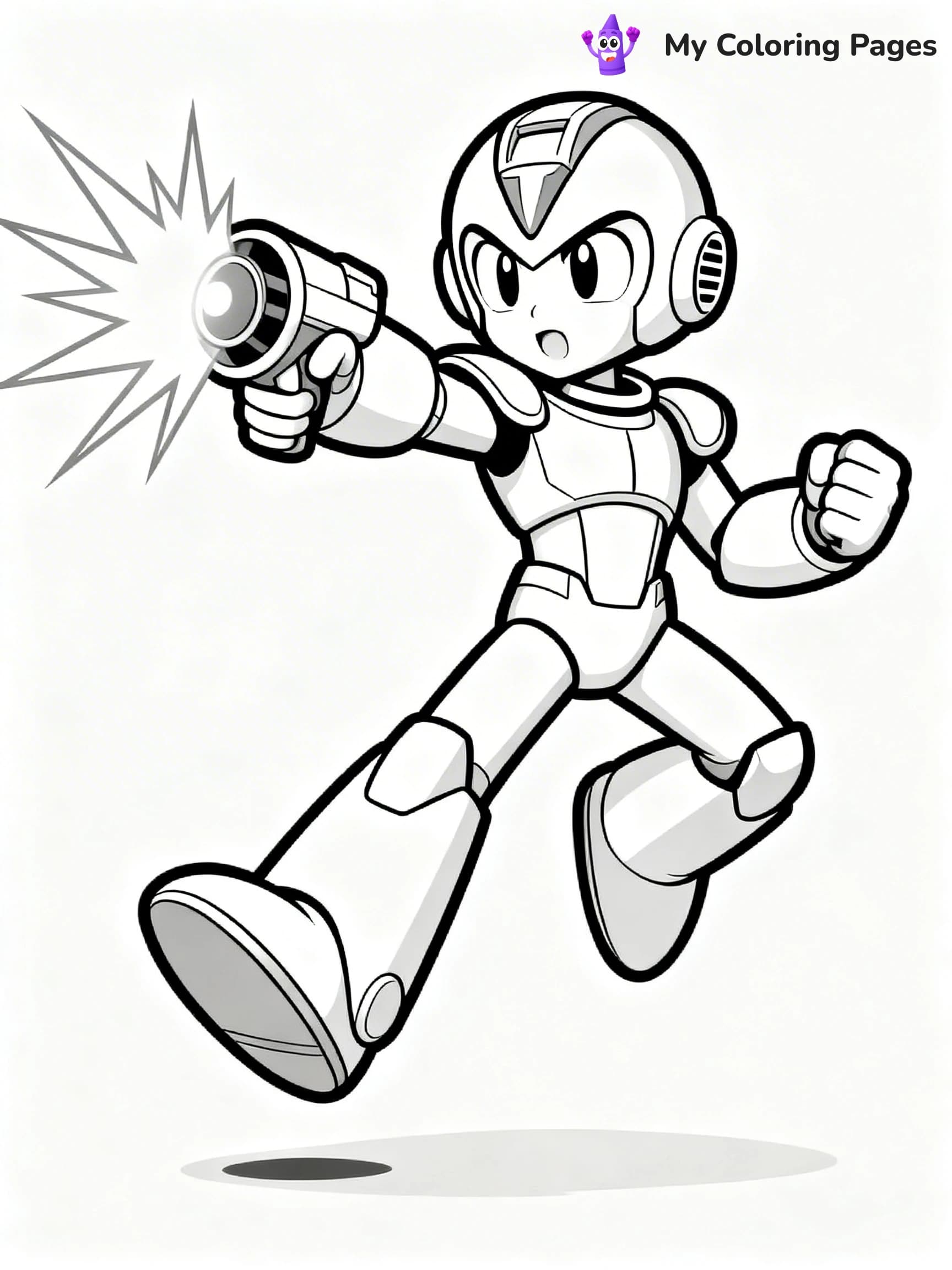 Megaman Coloring Pages - 6