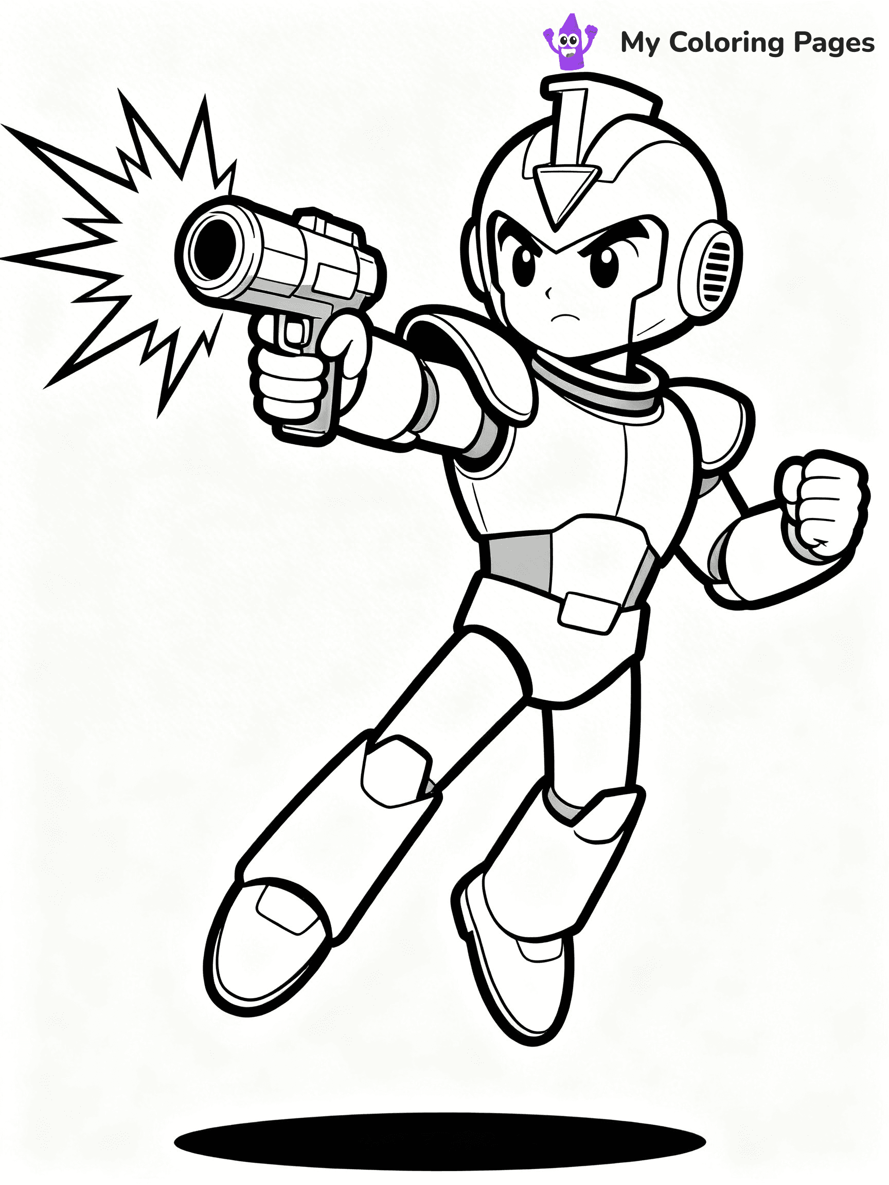 Megaman Coloring Pages - 5