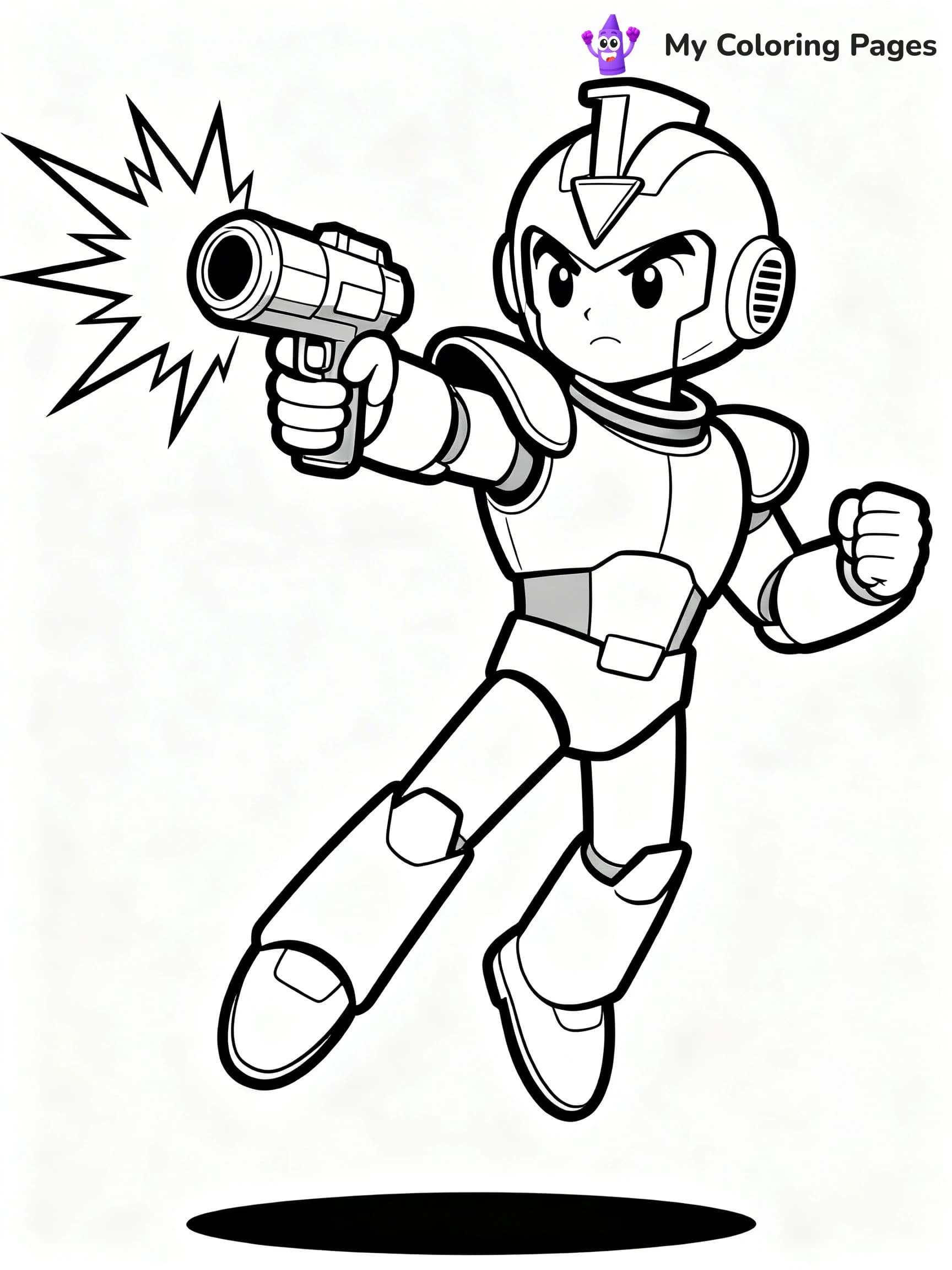 Megaman Coloring Pages - 5