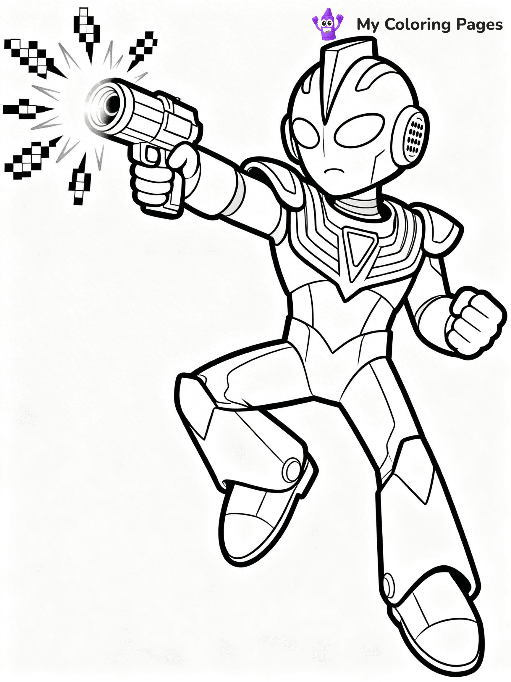 Megaman Coloring Pages - 3