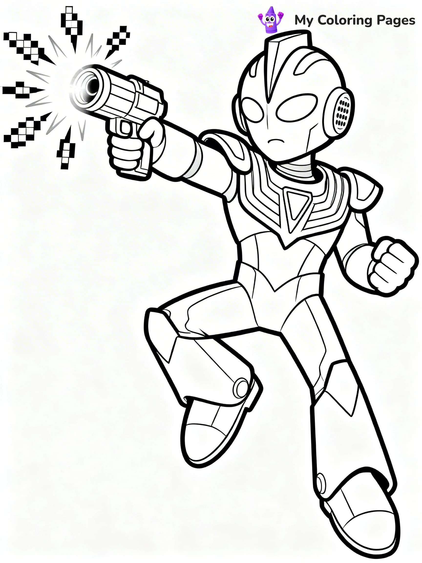 Megaman Coloring Pages - 3