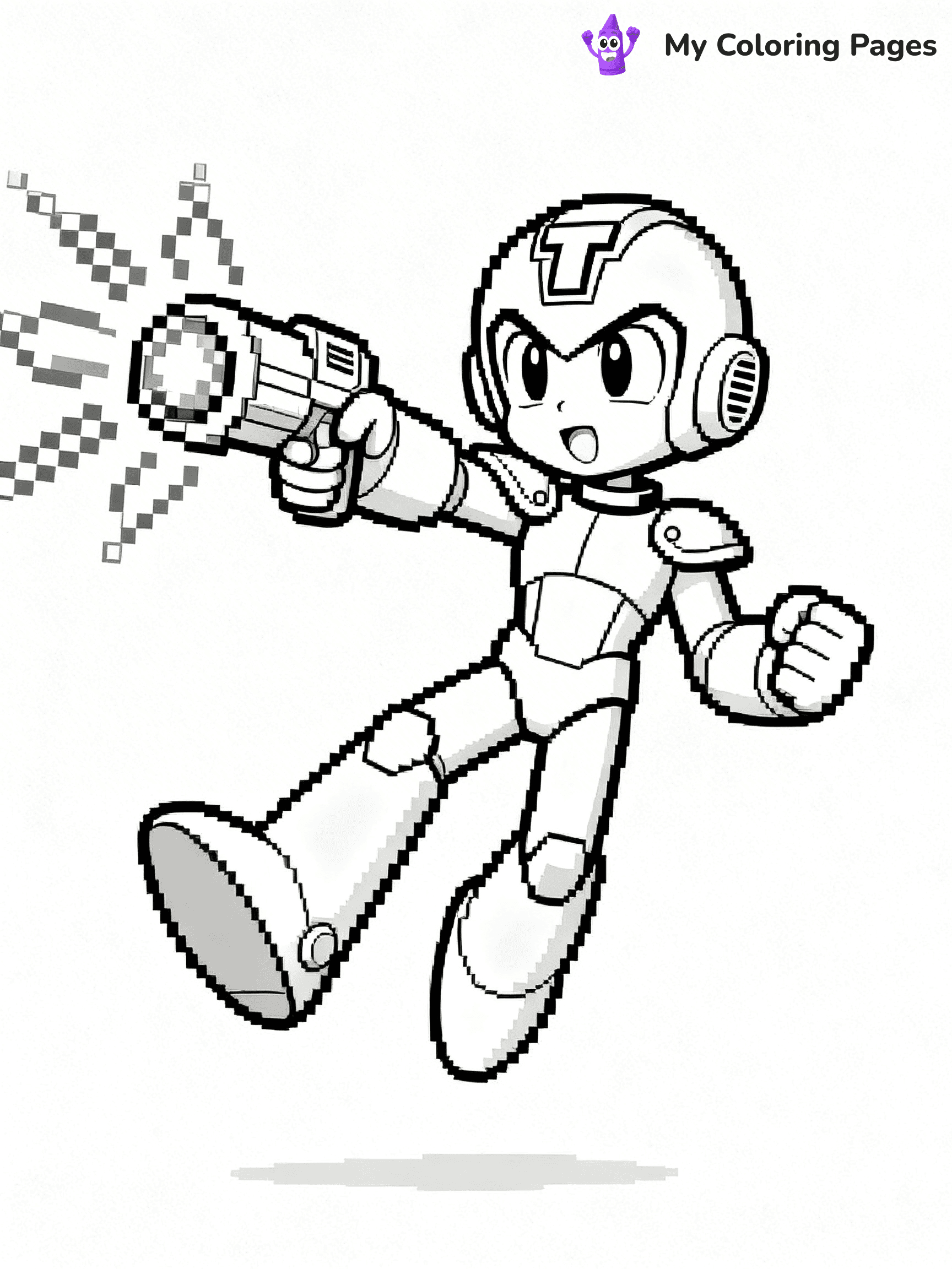 Megaman Coloring Pages - 2