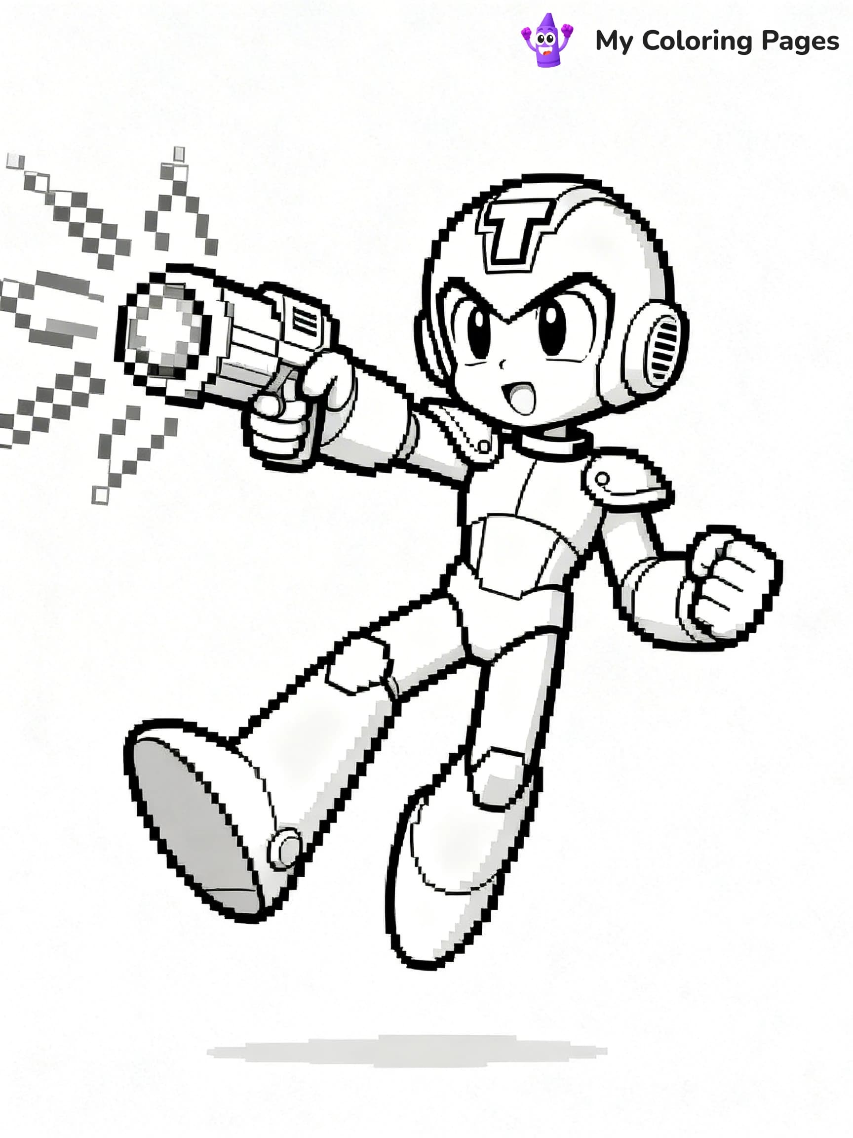 Megaman Coloring Pages - 2