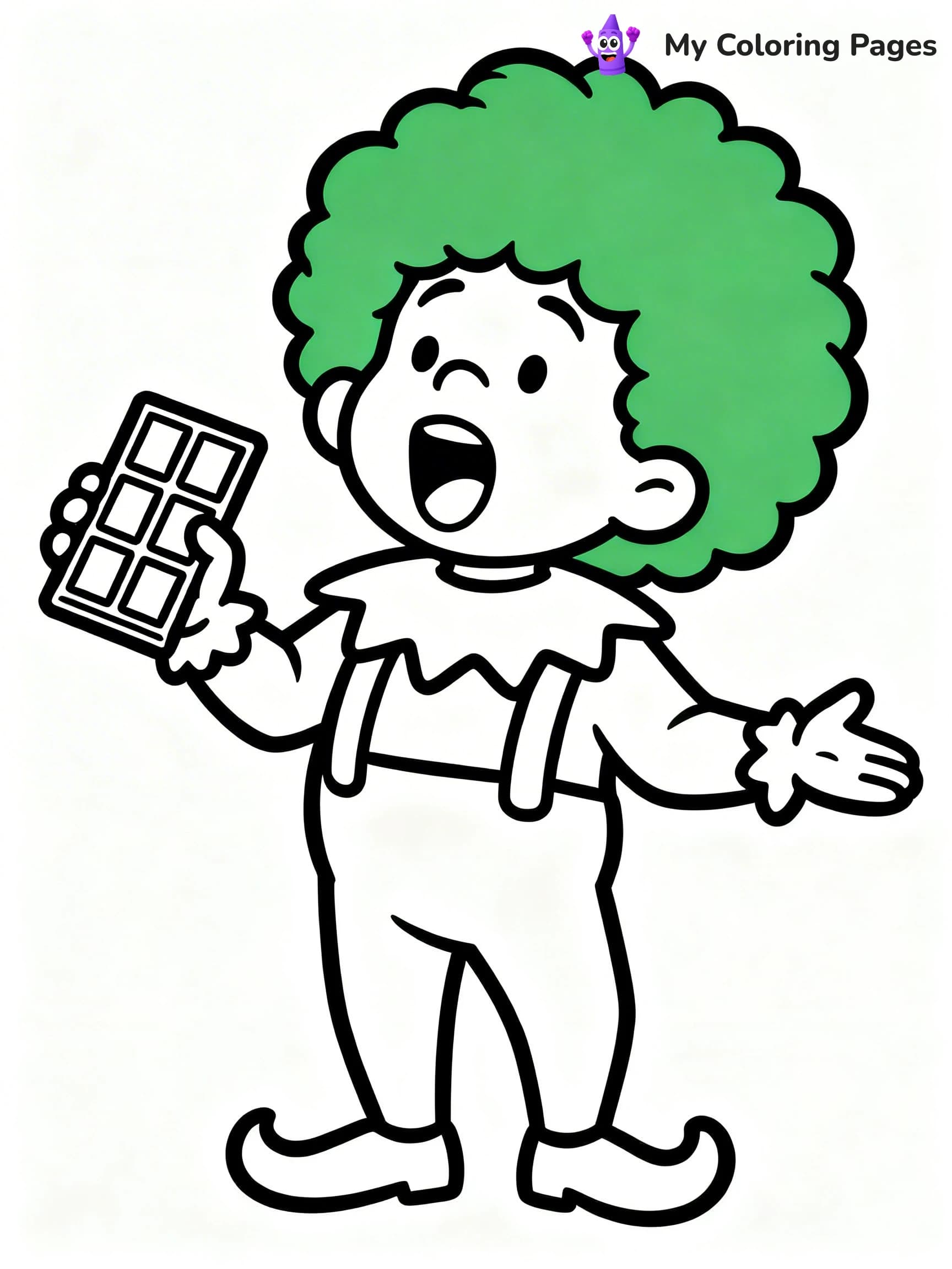Charlie And The Chocolate Factory Coloring Pages - 23