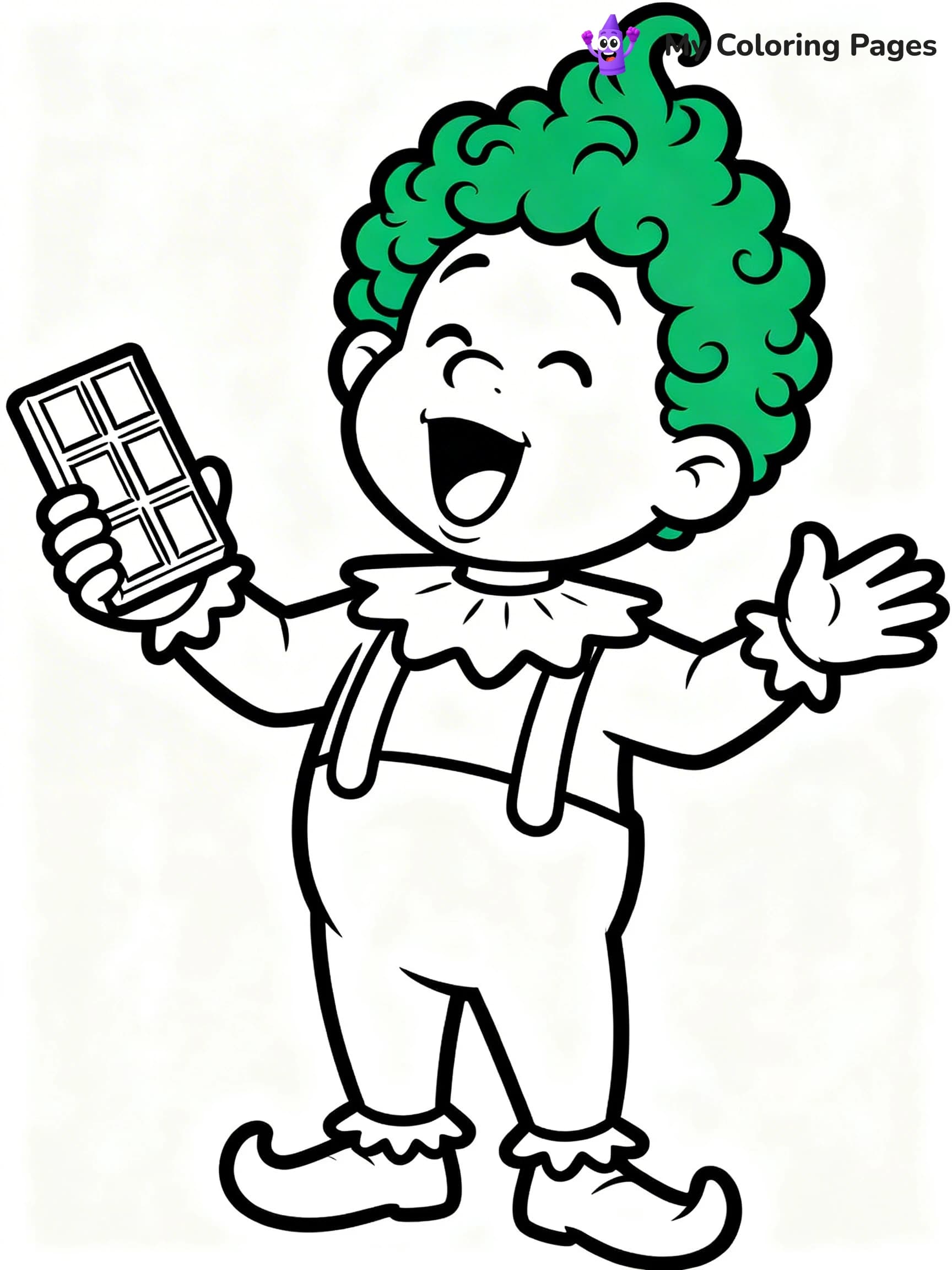 Charlie And The Chocolate Factory Coloring Pages - 22