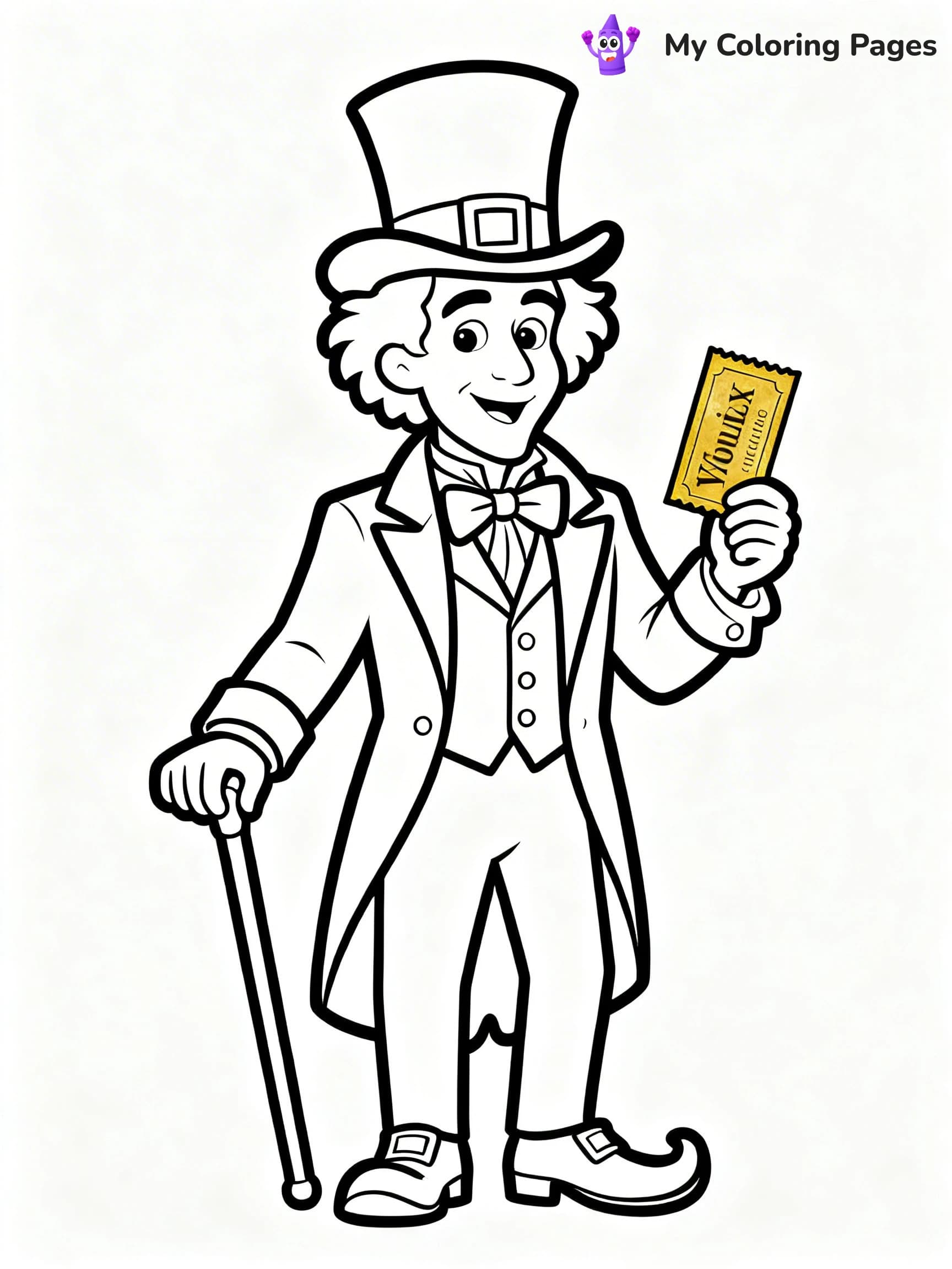 Charlie And The Chocolate Factory Coloring Pages - 13