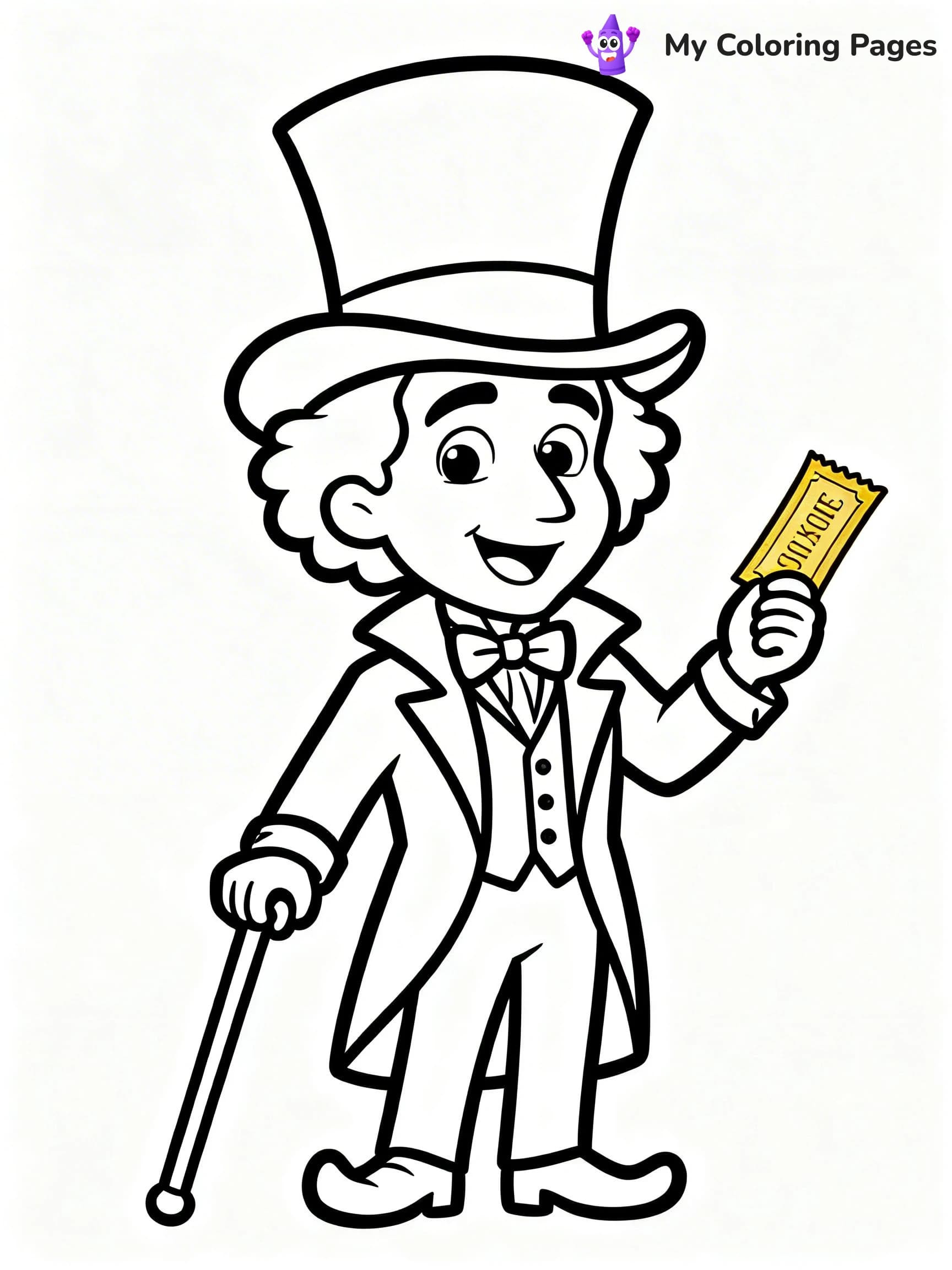 Charlie And The Chocolate Factory Coloring Pages - 11