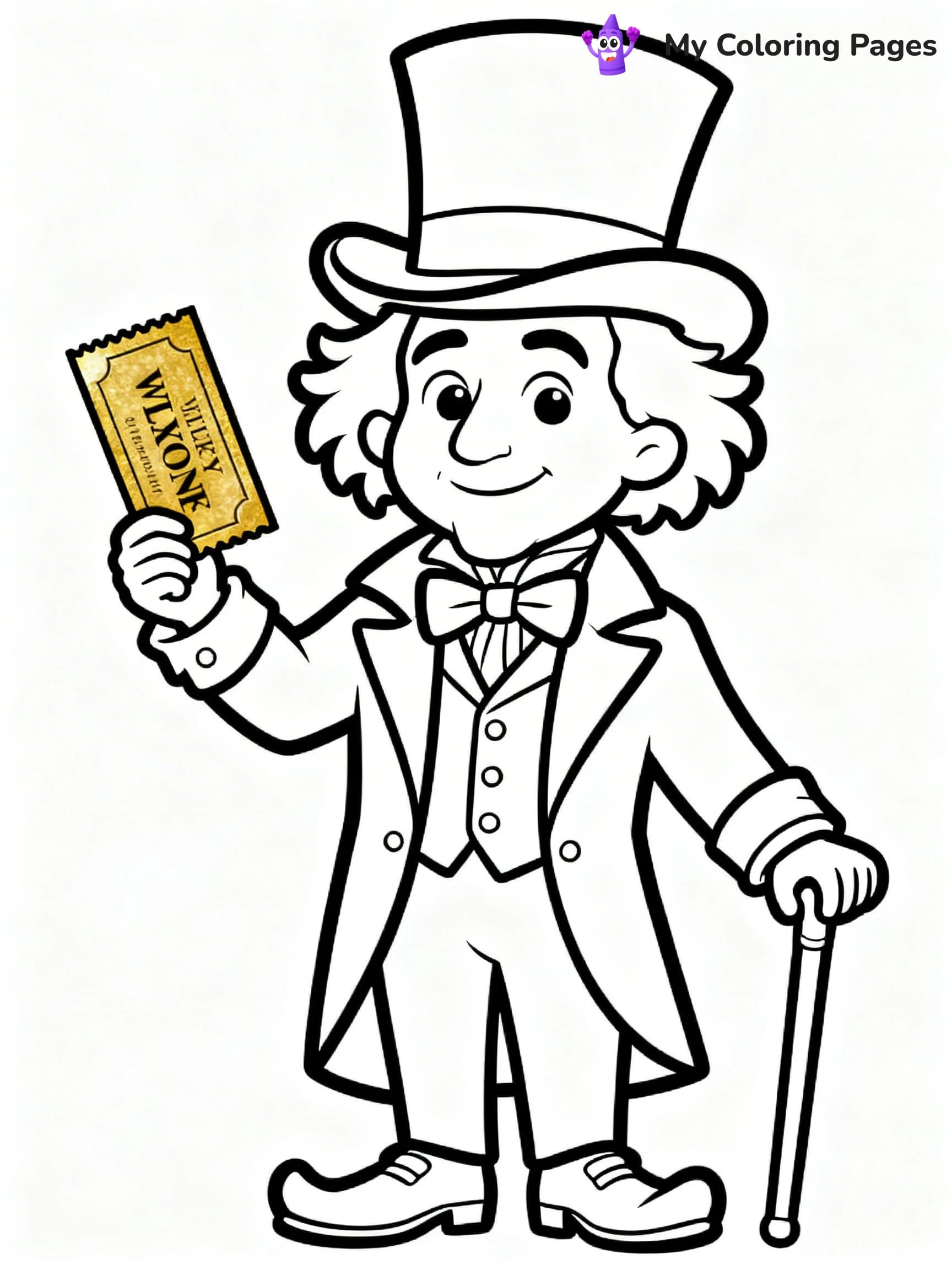 Charlie And The Chocolate Factory Coloring Pages - 8