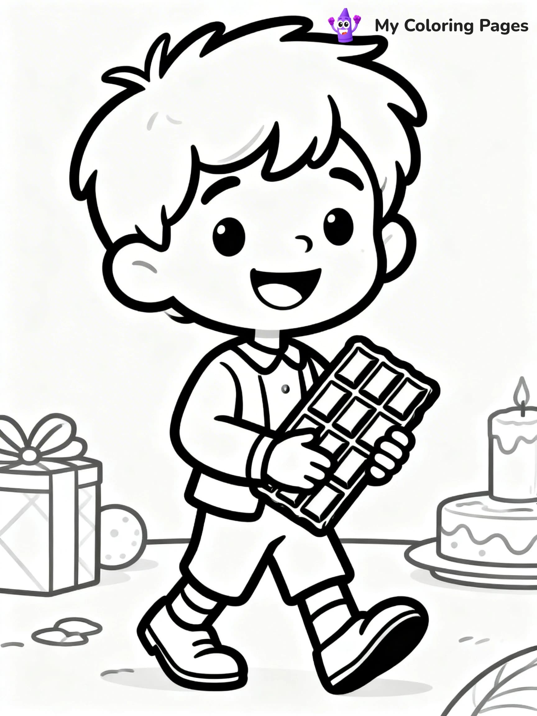 Charlie And The Chocolate Factory Coloring Pages - 6