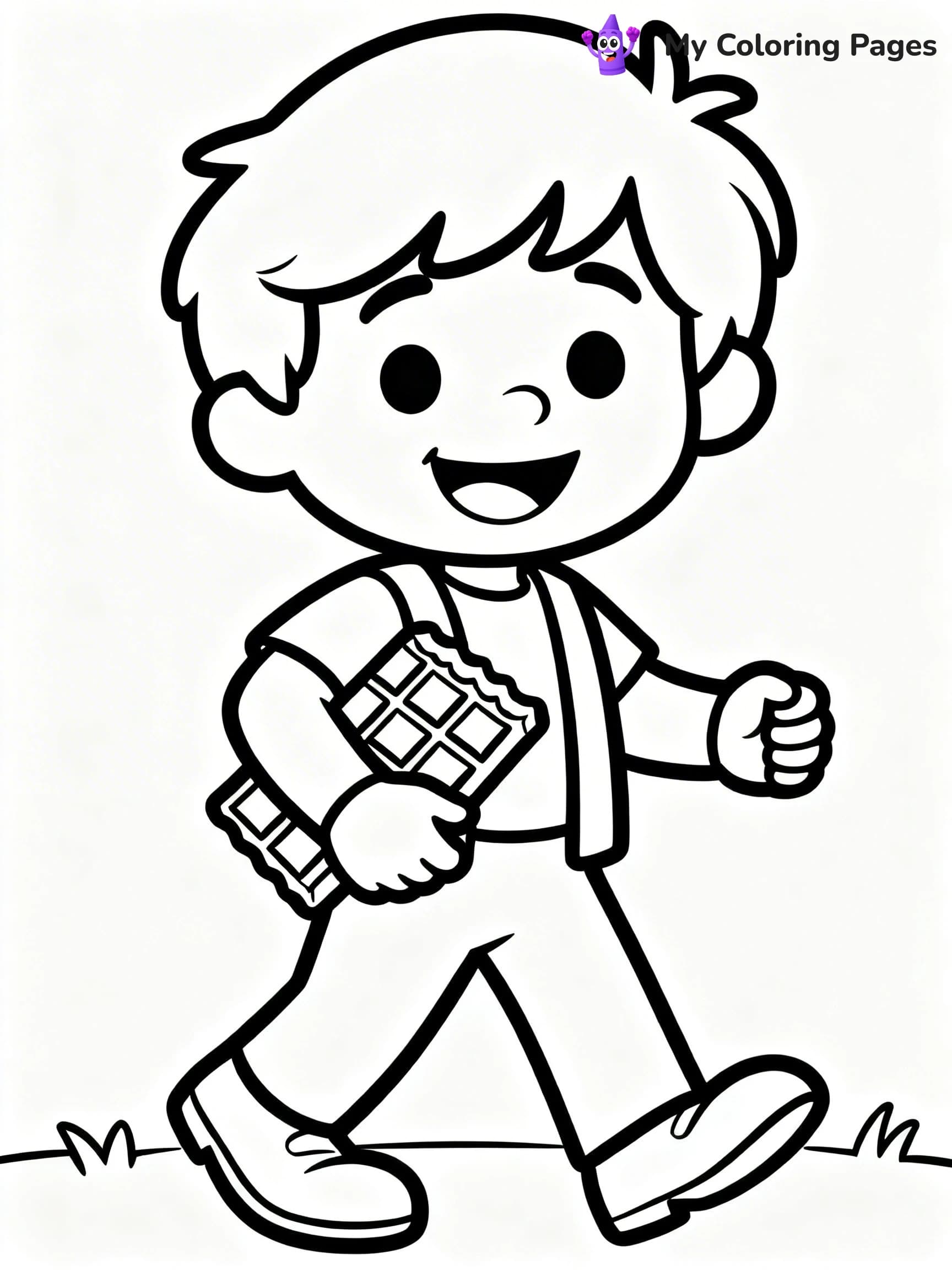 Charlie And The Chocolate Factory Coloring Pages - 3