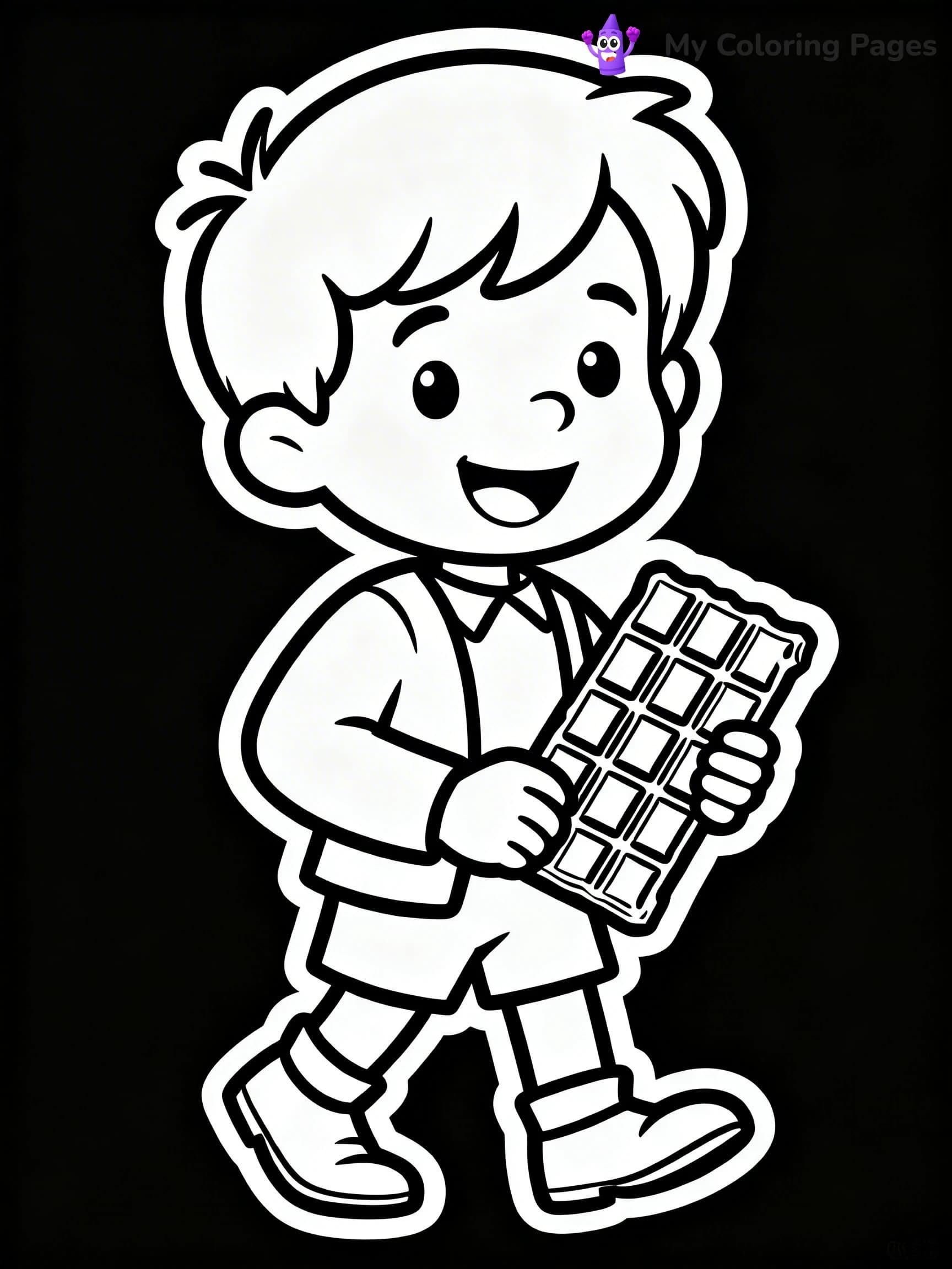 Charlie And The Chocolate Factory Coloring Pages - 2