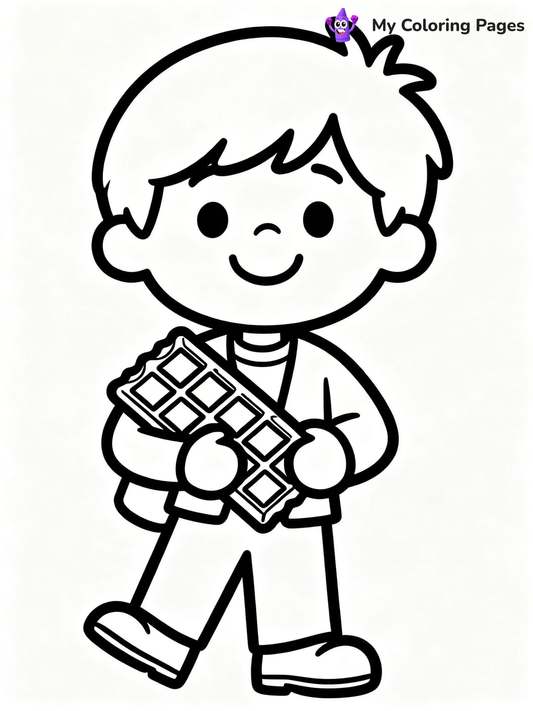 Charlie And The Chocolate Factory Coloring Pages - 1