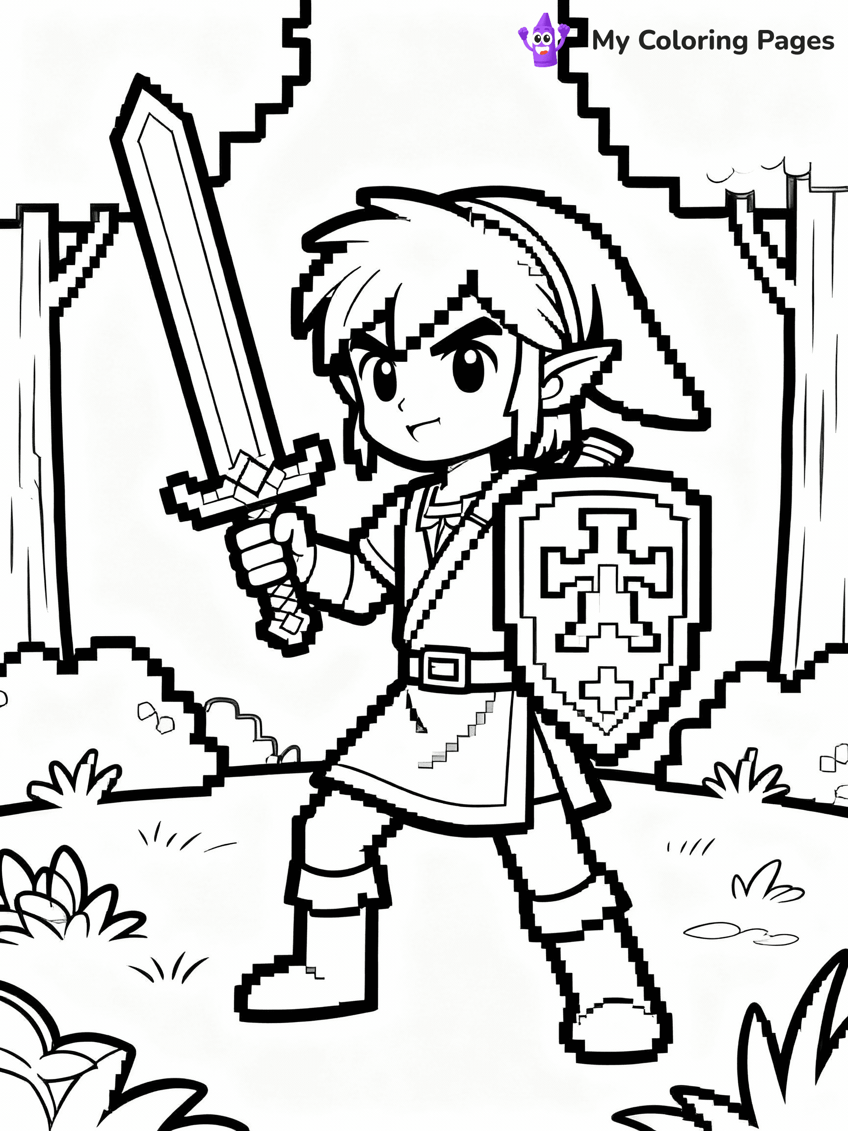 Nintendo Coloring Pages - 25